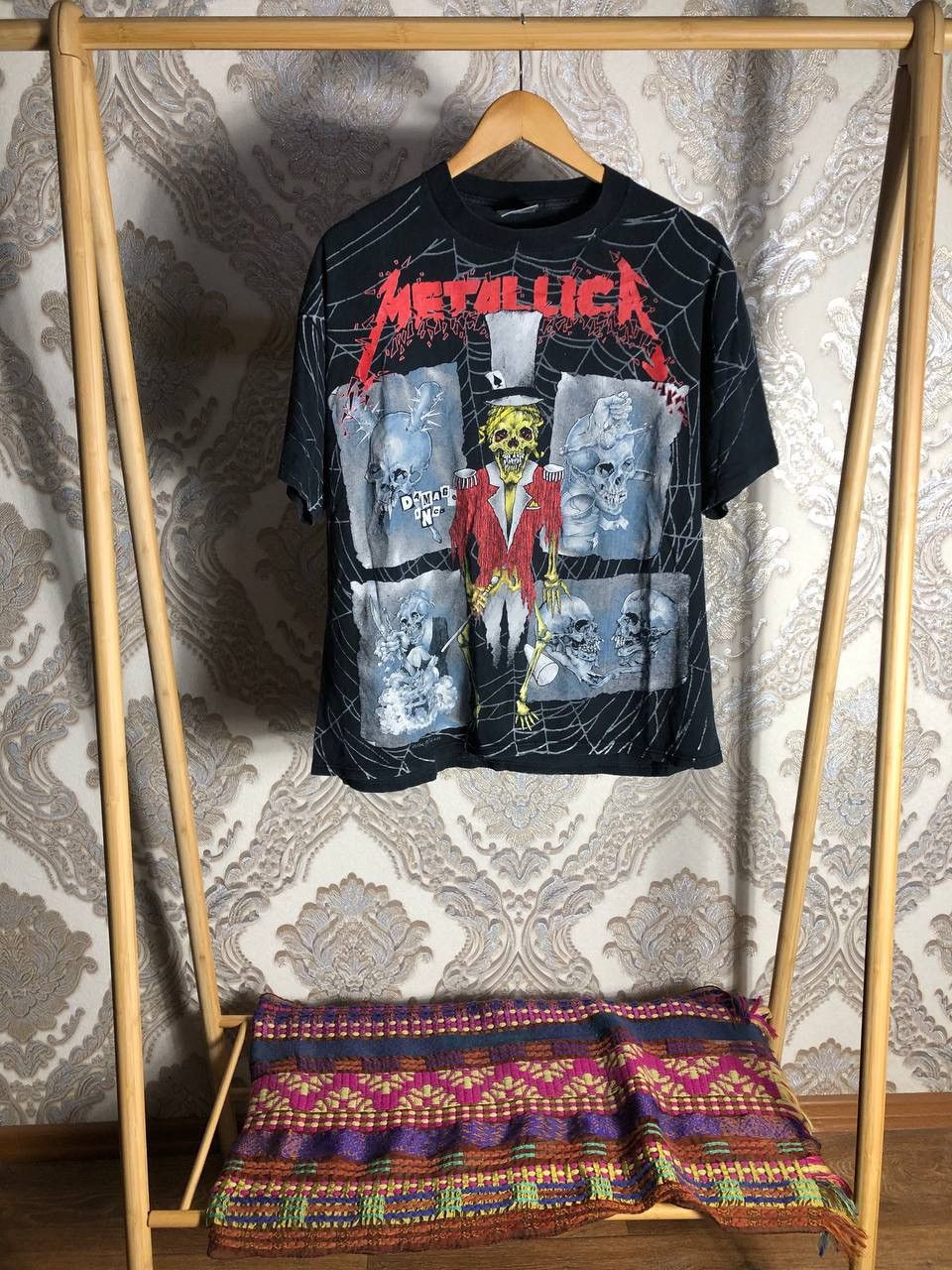 Brockum VERY RARE BROCKUM METALLICA 1992 ROCK T-SHIRT BAND RETRO 90s Size US XL / EU 56 / 4 - 4 Thumbnail