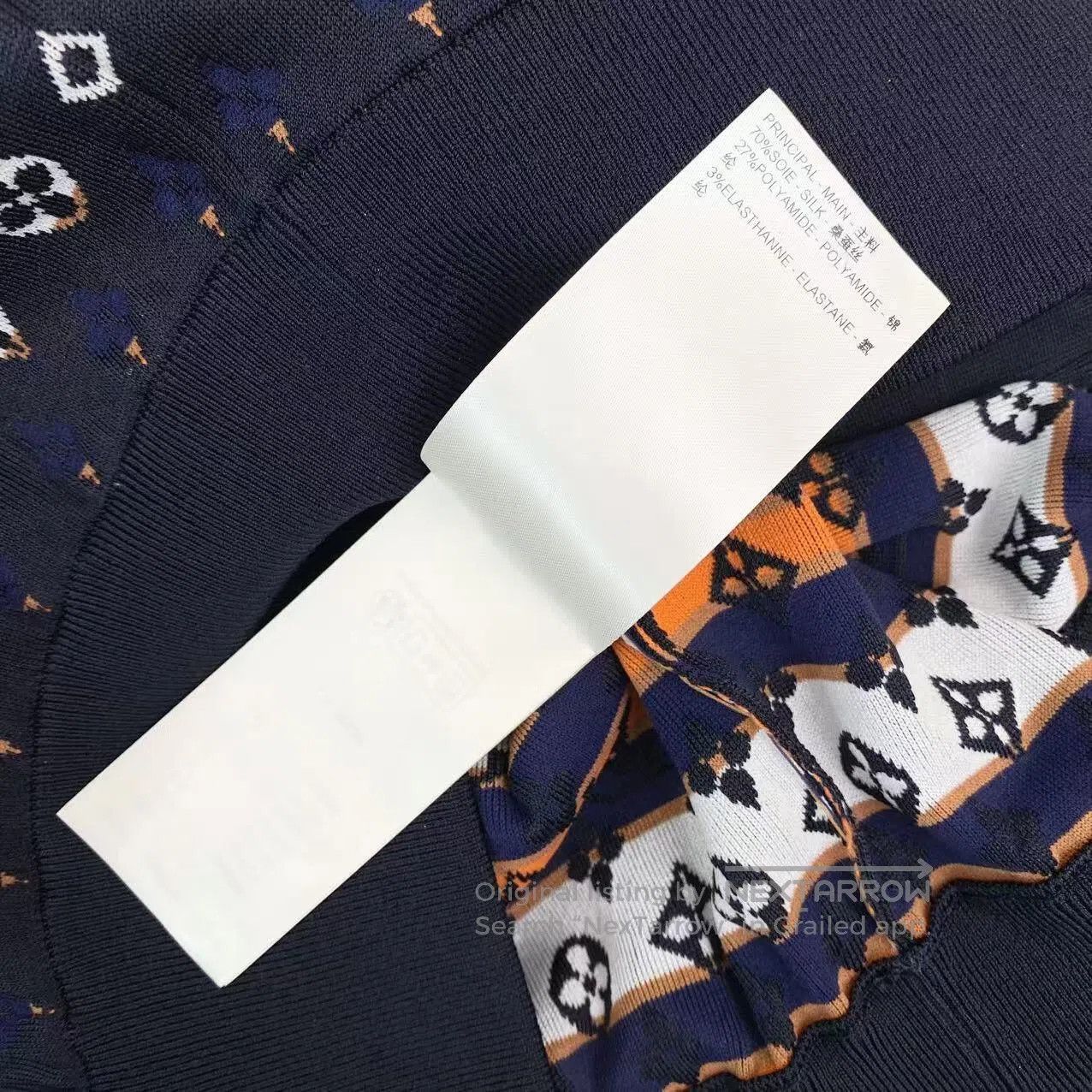 Louis Vuitton Louis Vuitton 24SS logo-embossed crew neck concealed butto Size S / US 4 / IT 40 - 5 Thumbnail