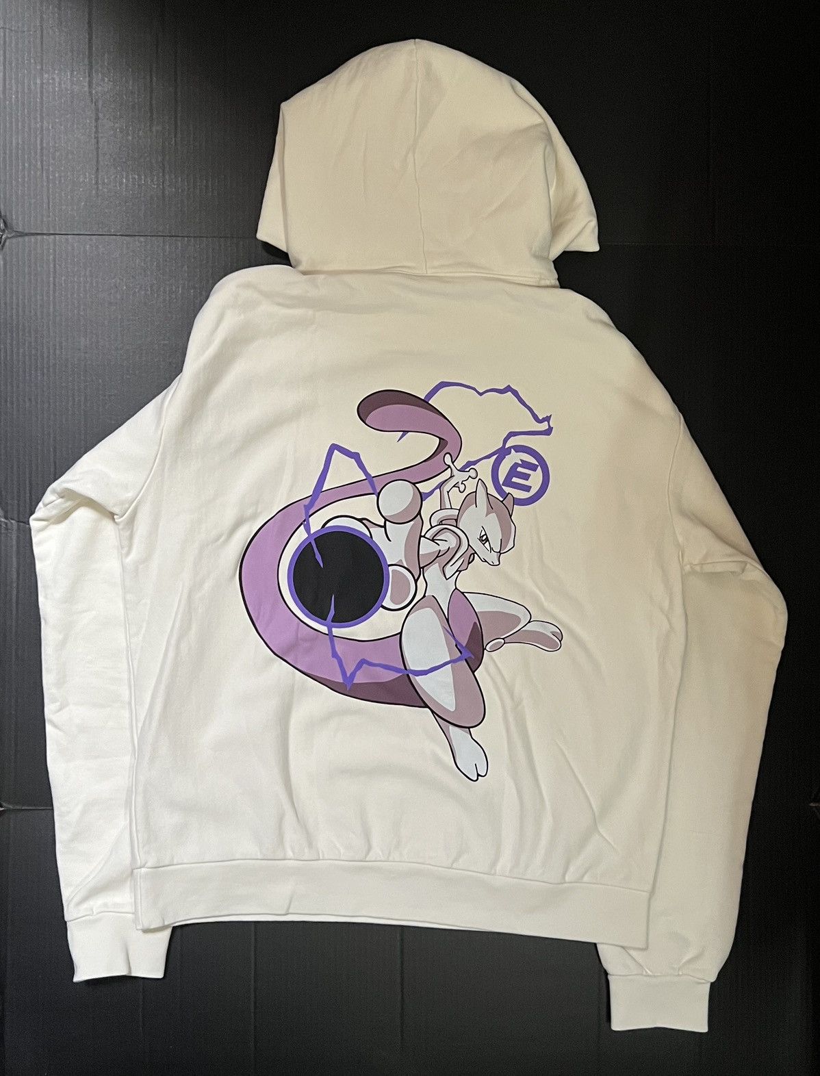 Ecosys Ecosys Mewtwo Pokemon Hoodie - White Size US L / EU 52-54 / 3 - 3 Thumbnail