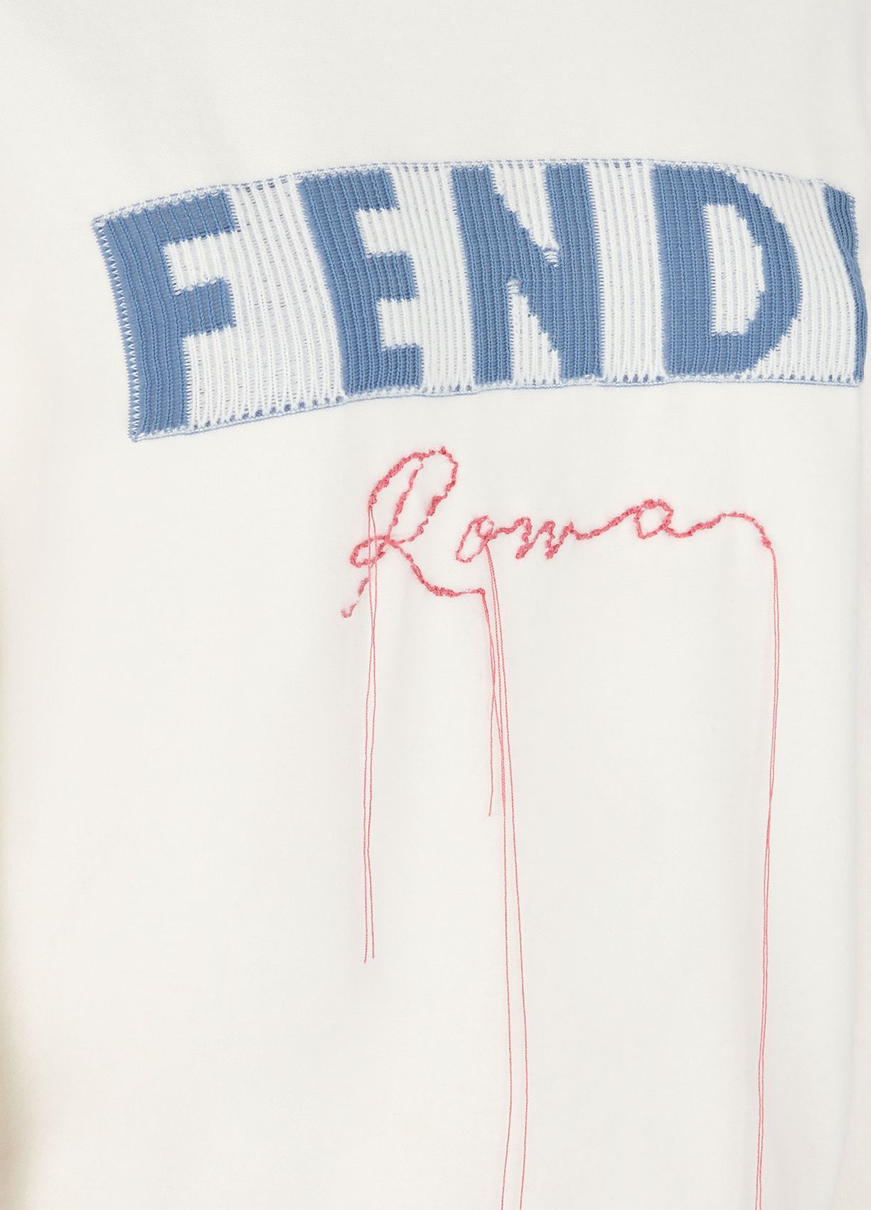 Fendi o1loc1c0824 Jumper in Blanc Size XS / US 0-2 / IT 36-38 - 4 Thumbnail
