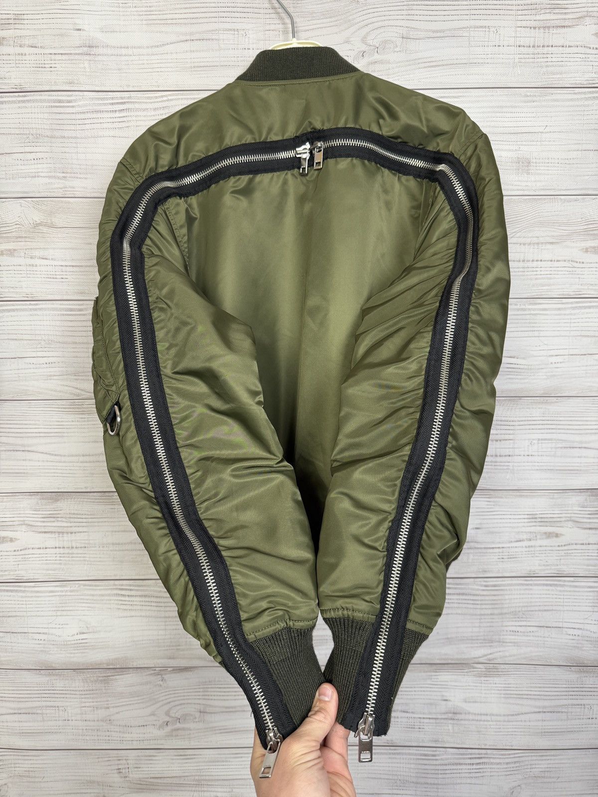 Diesel DIESEL Y2K Skin USA Aviator MA1 Reversible Bomber Jacket Size US S / EU 44-46 / 1 - 11 Thumbnail