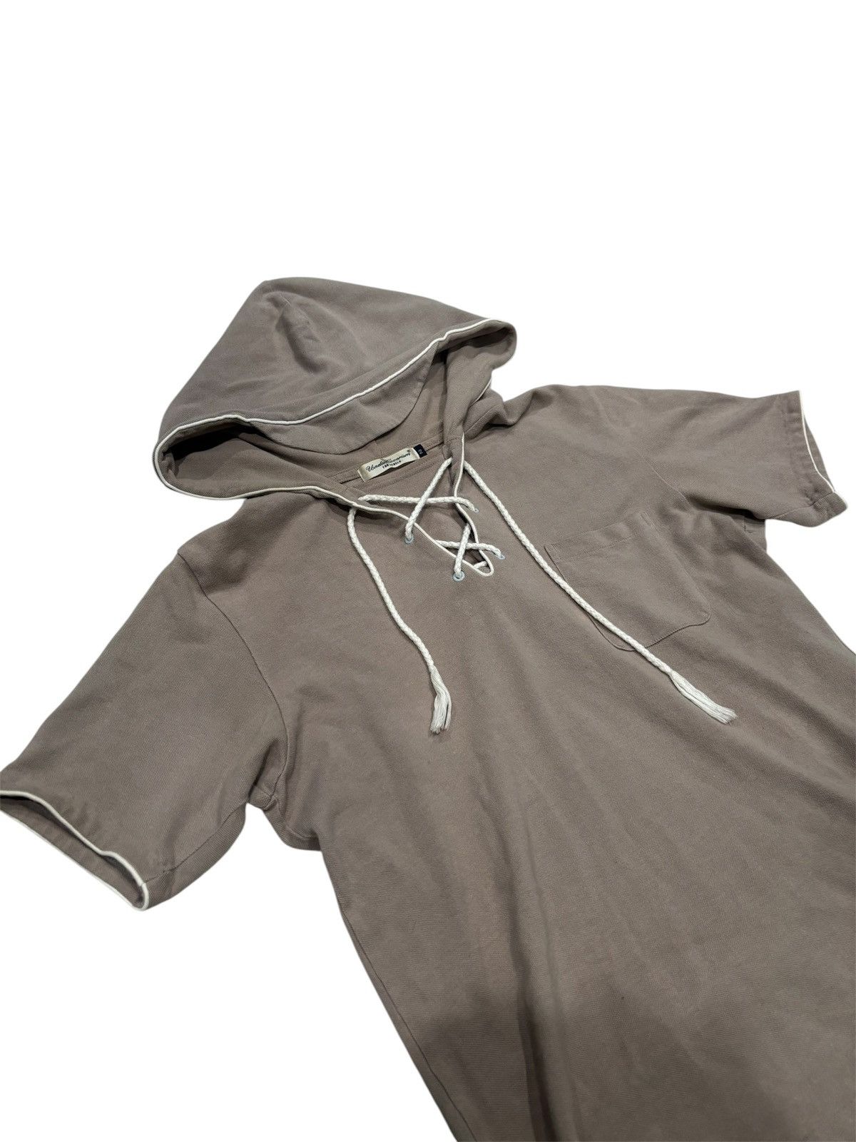 Undercover Undercoverism "For Rebels" Lace Up SS Hoodie Size US M / EU 48-50 / 2 - 3 Thumbnail