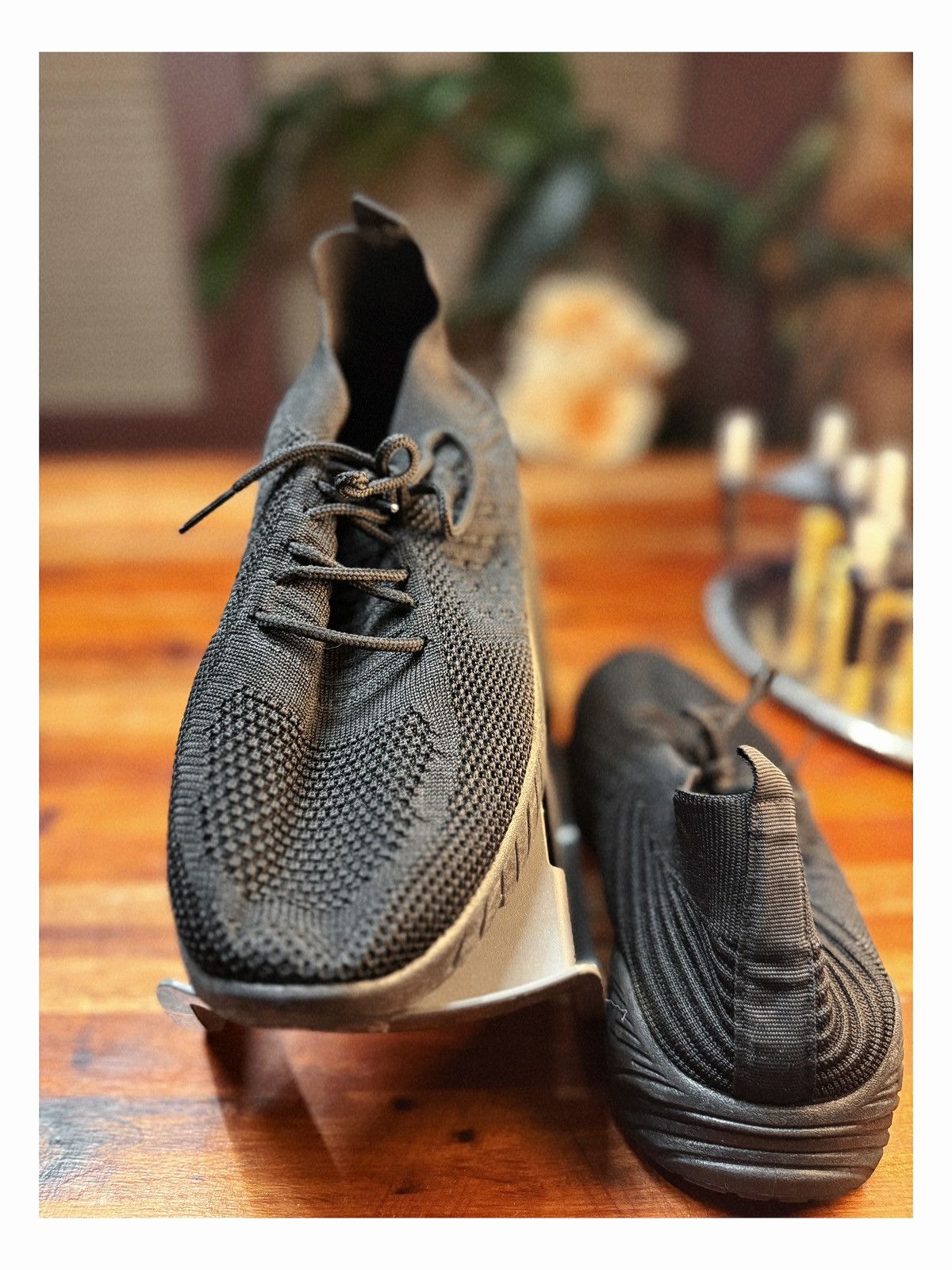 Other All-Black Knit Athletic Sneakers – Size 10 (Unbranded) Size US 10 / IT 40 - 2 Thumbnail