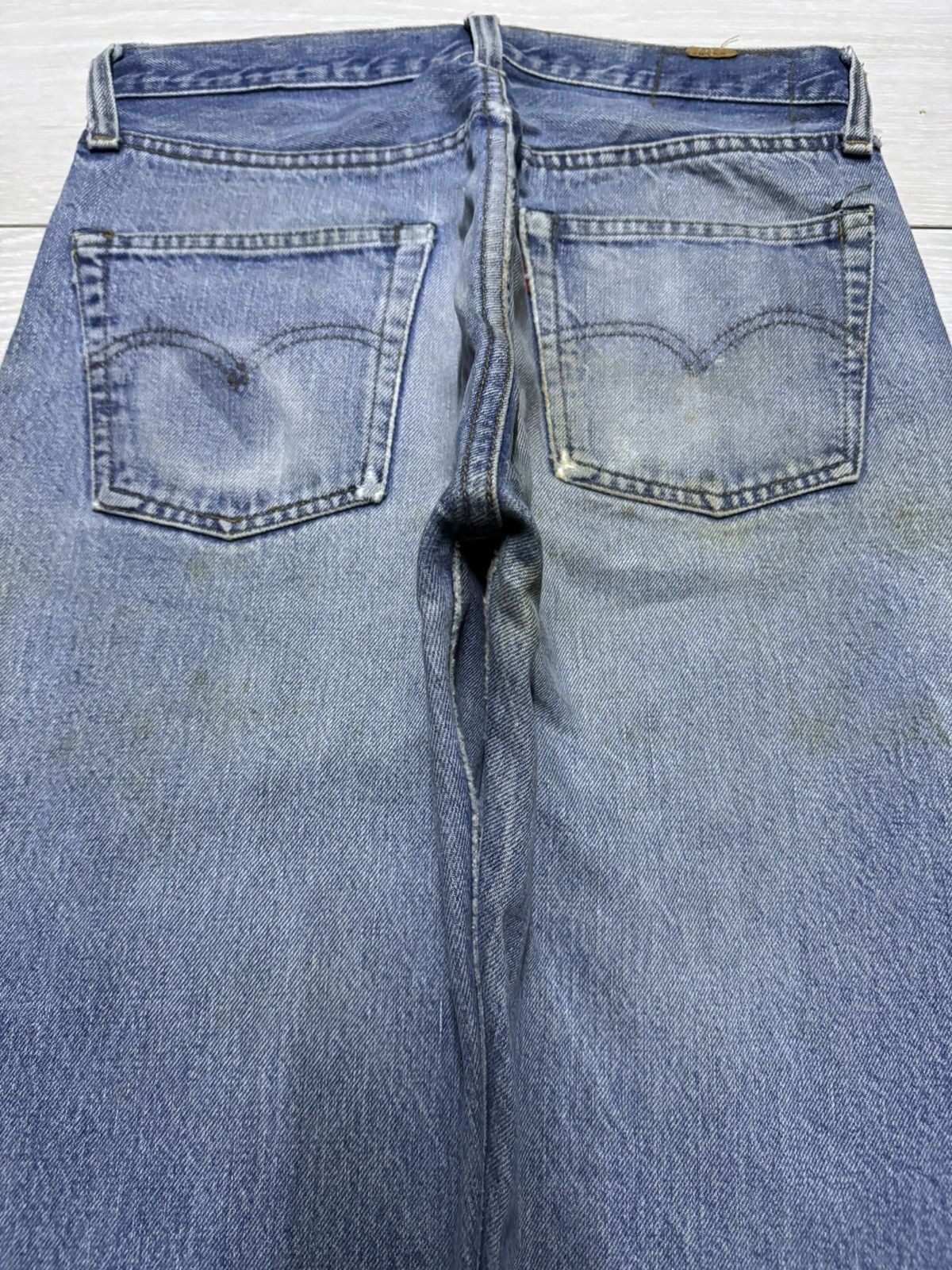 Levi's Vintage Levis 501 70s Selvedge Rindem ButtonFly Jeans Size US 29 - 4 Thumbnail