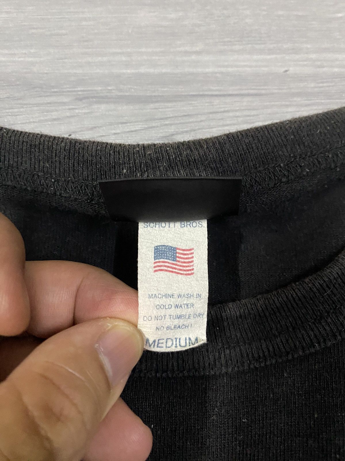 Schott Schott Bros NYC N13 Sportwear Chainstitch Embroidery T-Shirt Size US M / EU 48-50 / 2 - 16 Thumbnail