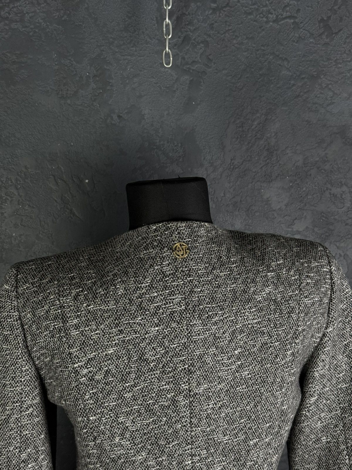 Armani Collezioni Armani Jeans Giorgio Wool Blend Blazer Vintage Womens 44 Size M / US 6-8 / IT 42-44 - 10 Thumbnail