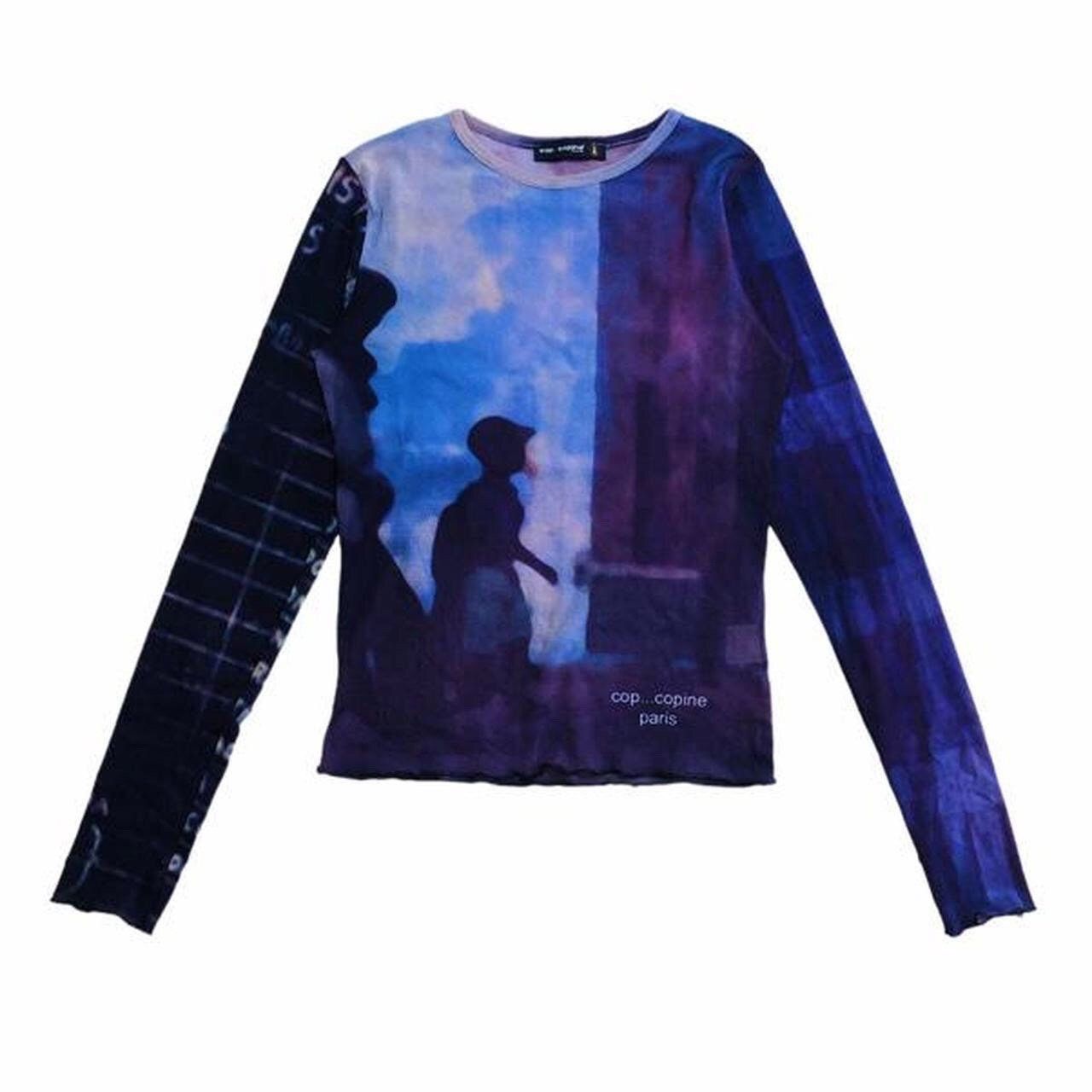 Cop Copine The Cop Copine Silhouette Mesh Top Size ONE SIZE - 1 Thumbnail