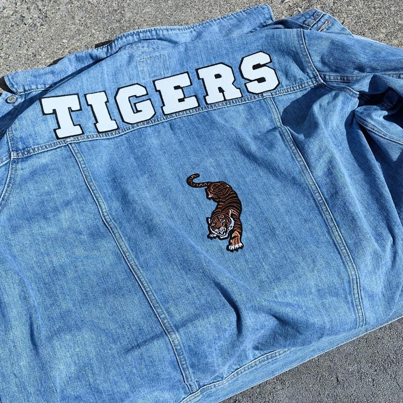 Other Custom Denim Detroit Tigers Jacket Size 3XL / US 20-22 - 2 Thumbnail