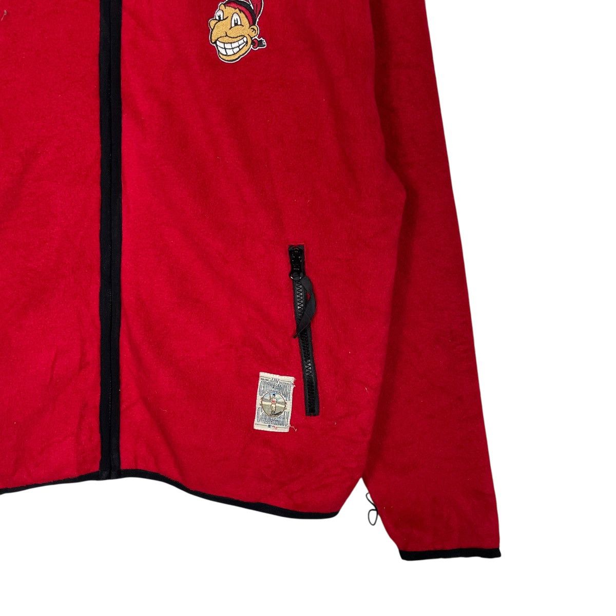 Mirage Vintage Mirage Cleveland Indians Fleece Jacket Size US L / EU 52-54 / 3 - 4 Thumbnail