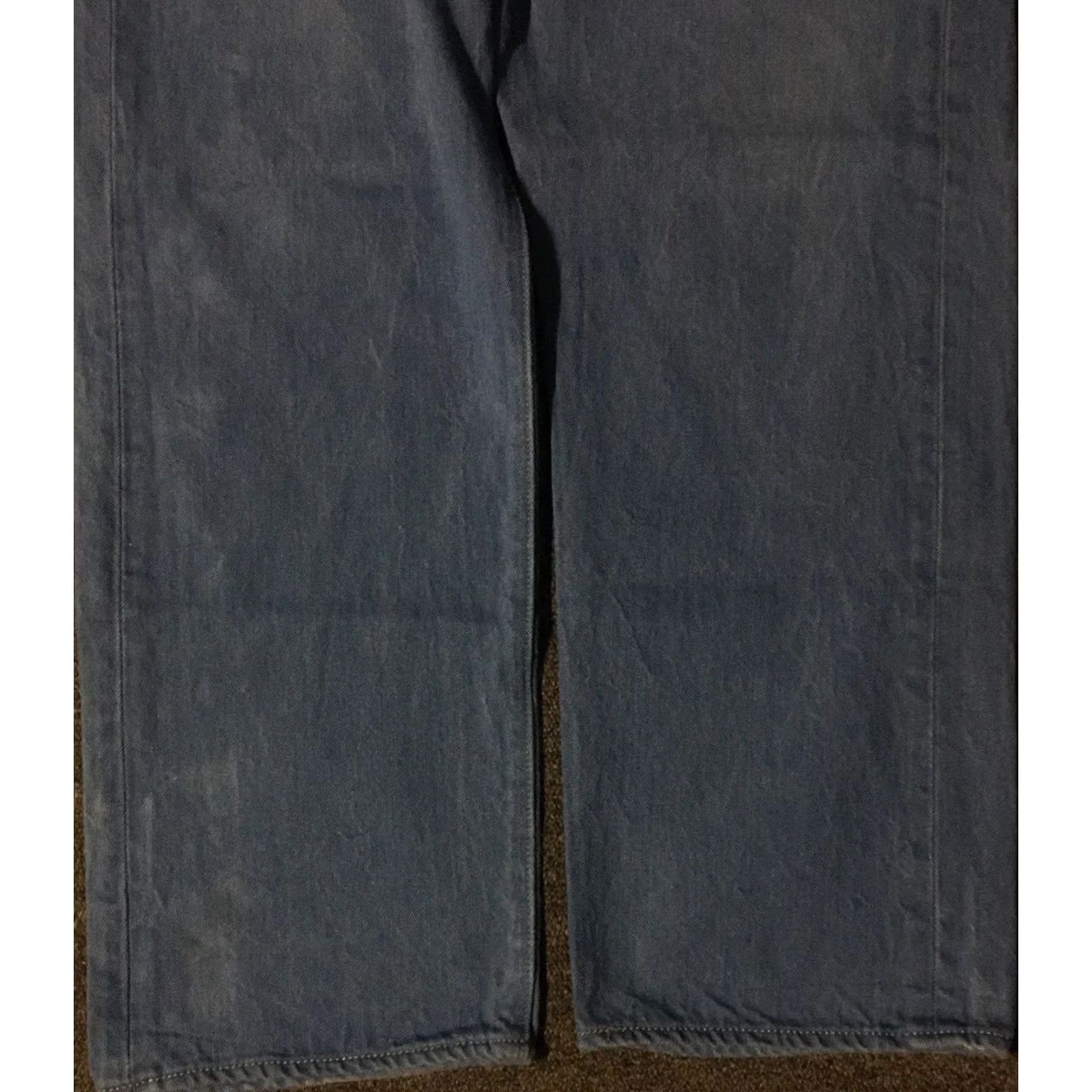 Levi's Levi's 501XX Faded Button Fly Jeans 38 Jeans Men Blue Denim Distressed 90s Vintage Straight Jeans Mens Size US 38 / EU 54 - 7 Thumbnail