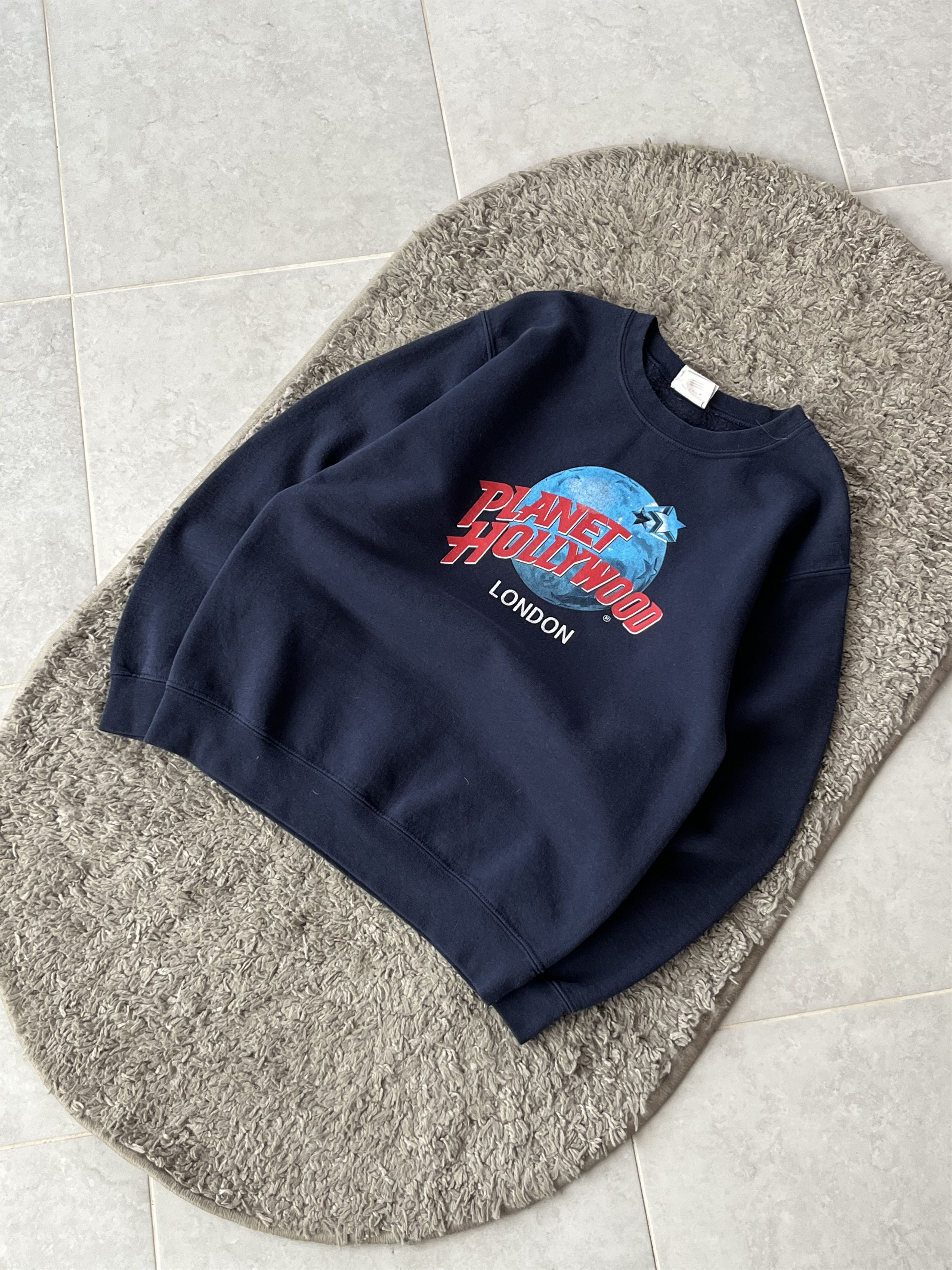 Planet Hollywood Vintage Sweatshirt Planet Hollywood London 1998 Streetwear Size US M / EU 48-50 / 2 - 2 Thumbnail
