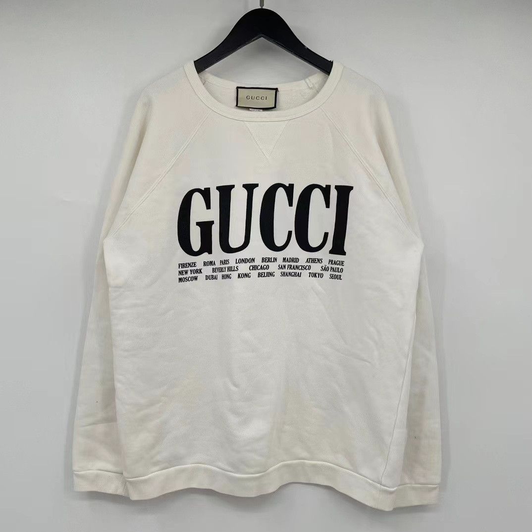Gucci Gucci City Limited Chest Letter Sweatshirt Size US M / EU 48-50 / 2 - 1 Thumbnail