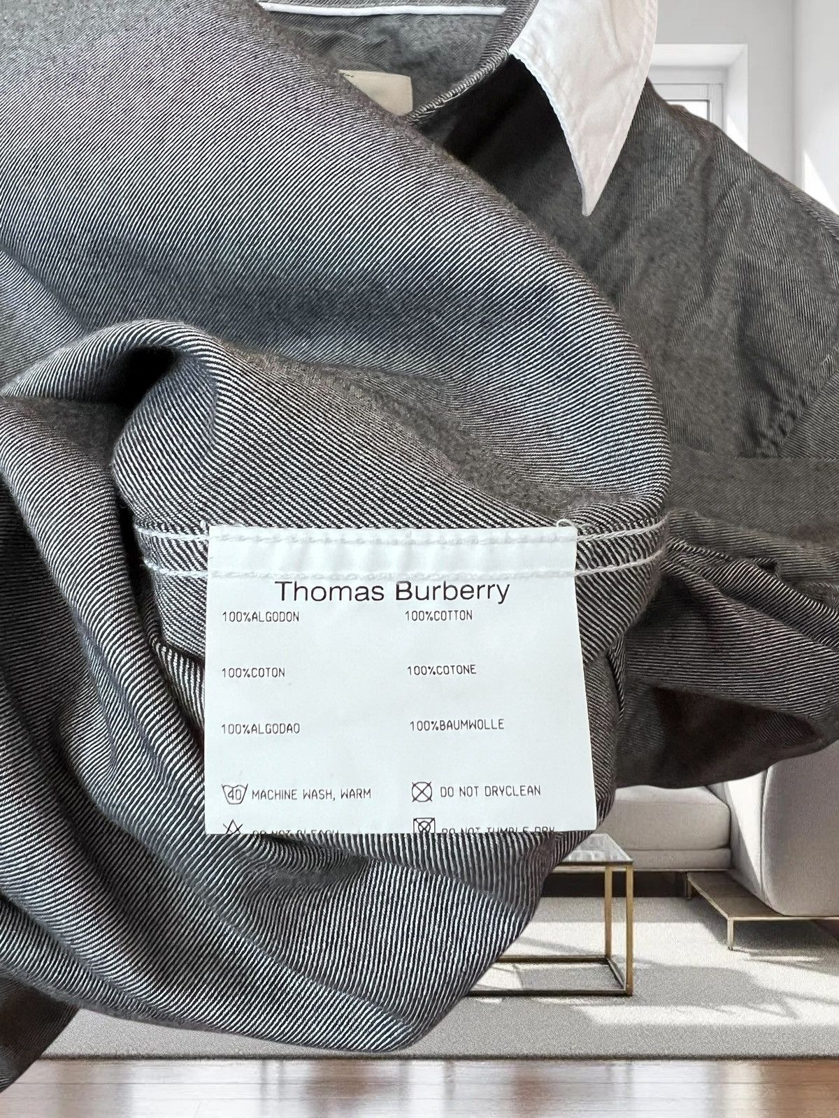 Burberry Thomas Burberry The Hudson Classic shirt size M Size US M / EU 48-50 / 2 - 7 Thumbnail