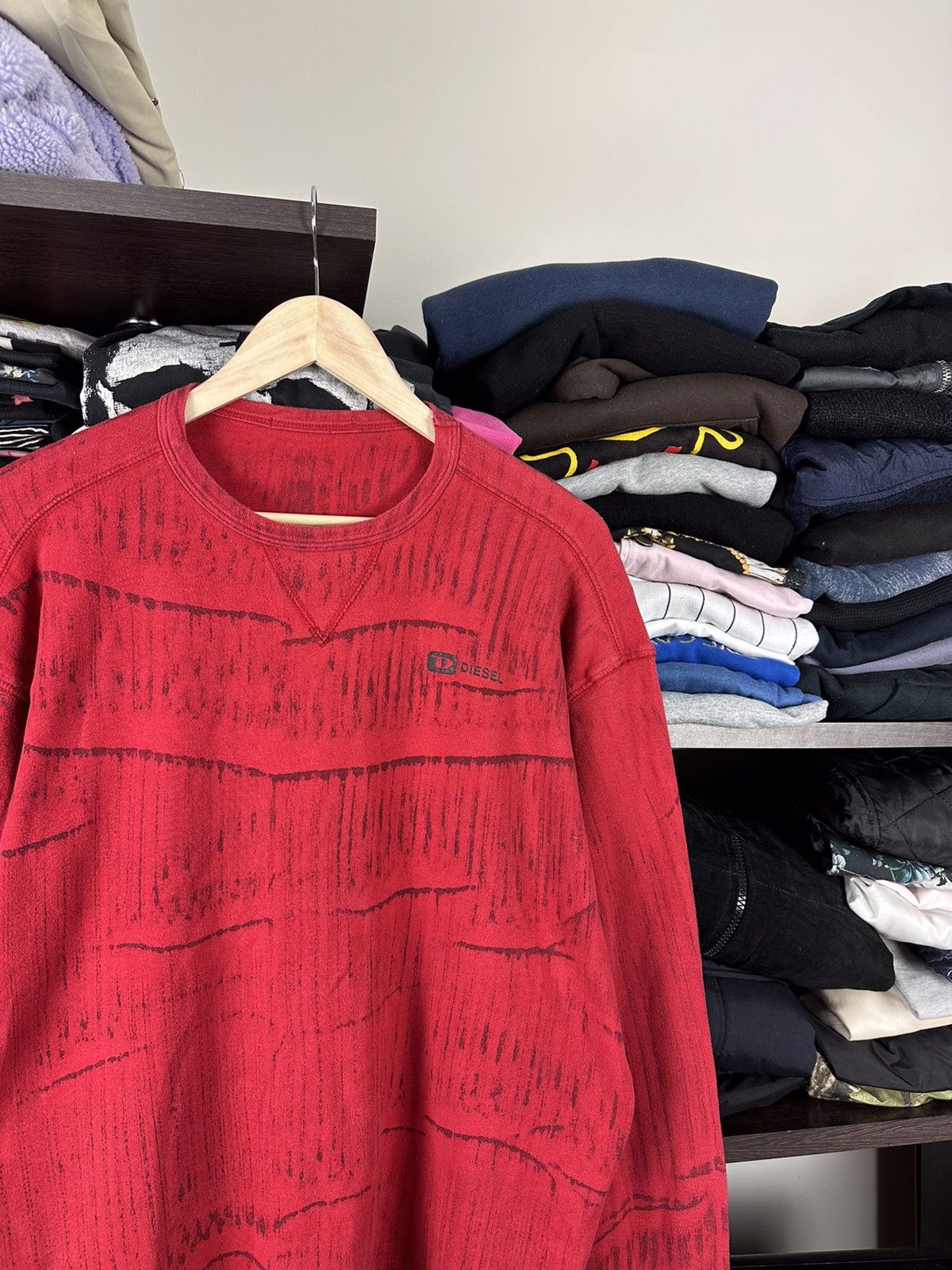Diesel × Vintage Vintage Diesel Tee Y2K Japanese Brand 00s Size US L / EU 52-54 / 3 - 4 Thumbnail