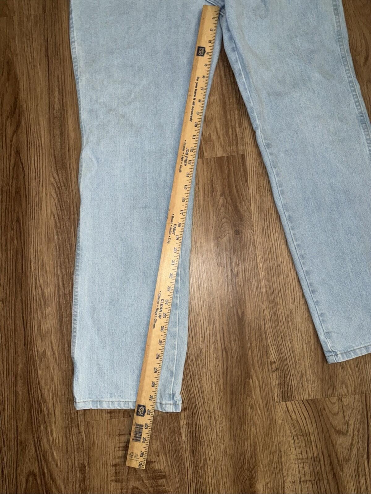Wrangler Wrangler Mens 38x32 Cowboy Cut 936 Slim Fit Jeans Light Wash Size US 38 / EU 54 - 6 Thumbnail