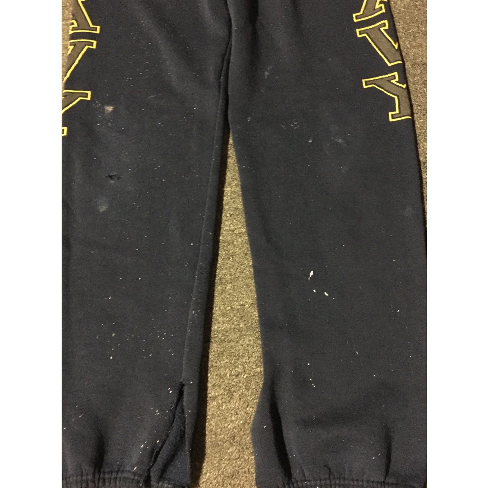 Soffe Soffe Sweatpants Vintage 90s US Navy Thrashed Distressed Navy Blue Sweatpants Men S Pant Casual Activewear US Navy Grunge 80s 90s Mens Size US 29 - 6 Thumbnail