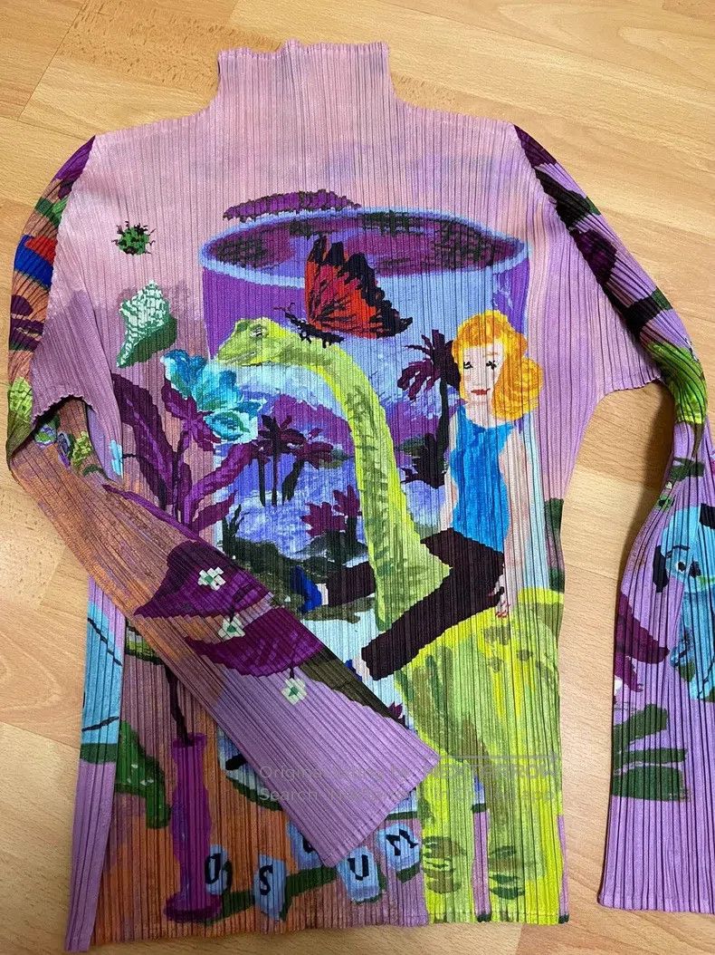 Issey Miyake Issey Miyake Alice in Dinosaurland Top Size L / US 10 / IT 46 - 1 Thumbnail