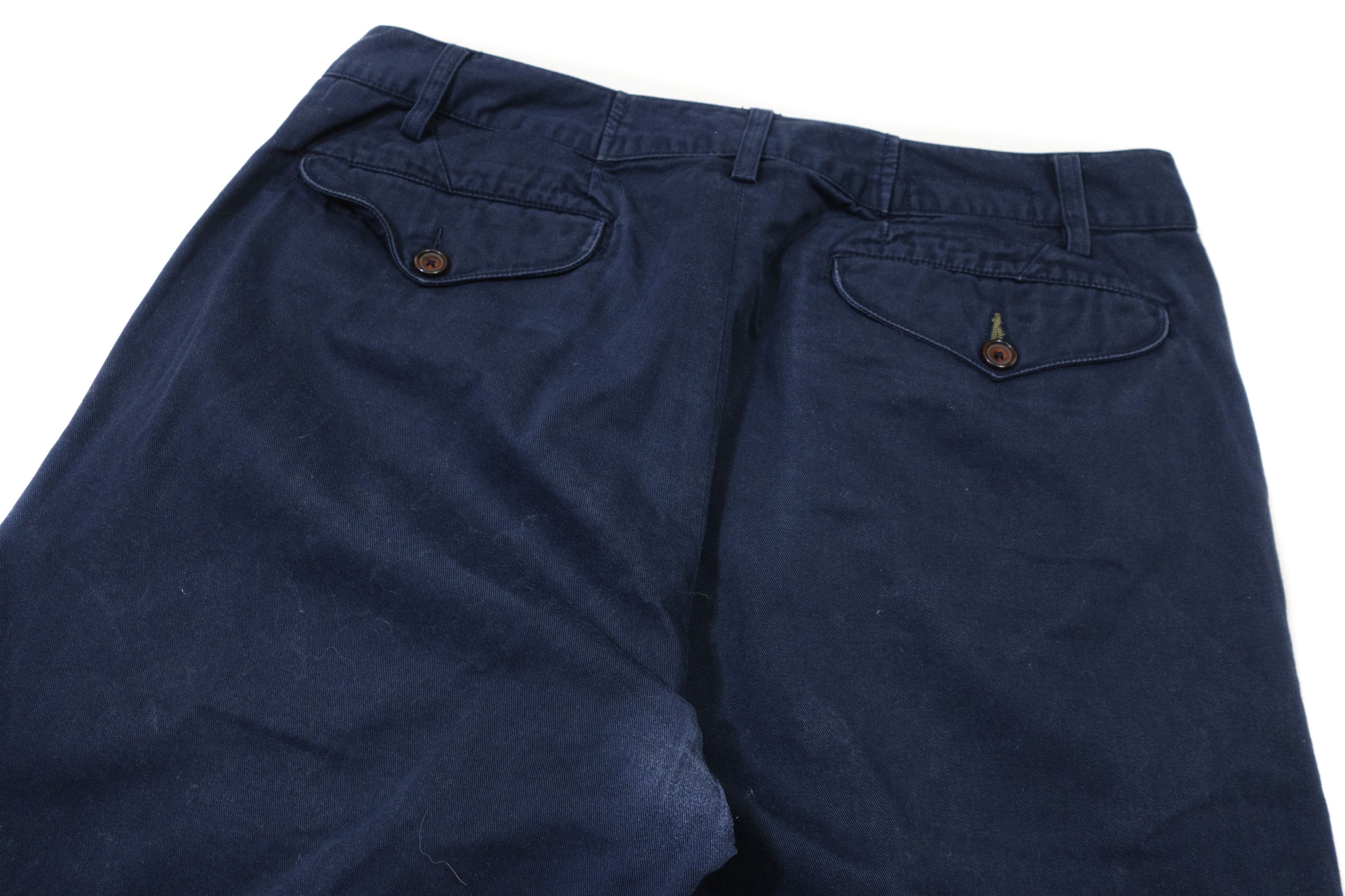 Universal Works Military Chino Cropped Pants Loose Tapered Size US 32 / EU 48 - 4 Thumbnail