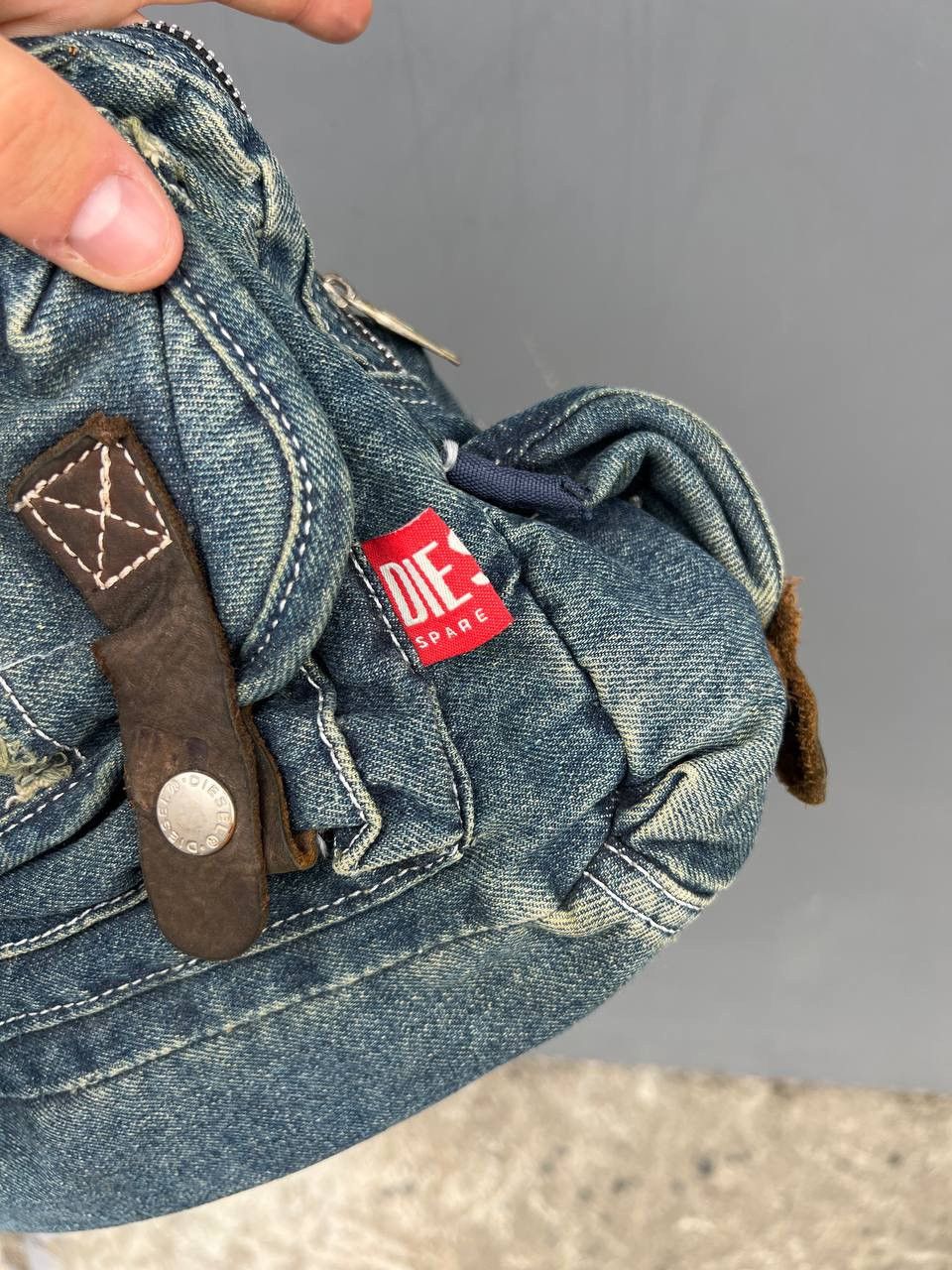 Vintage Vintage Diesel Distressed Y2k Bag Size ONE SIZE - 9 Thumbnail