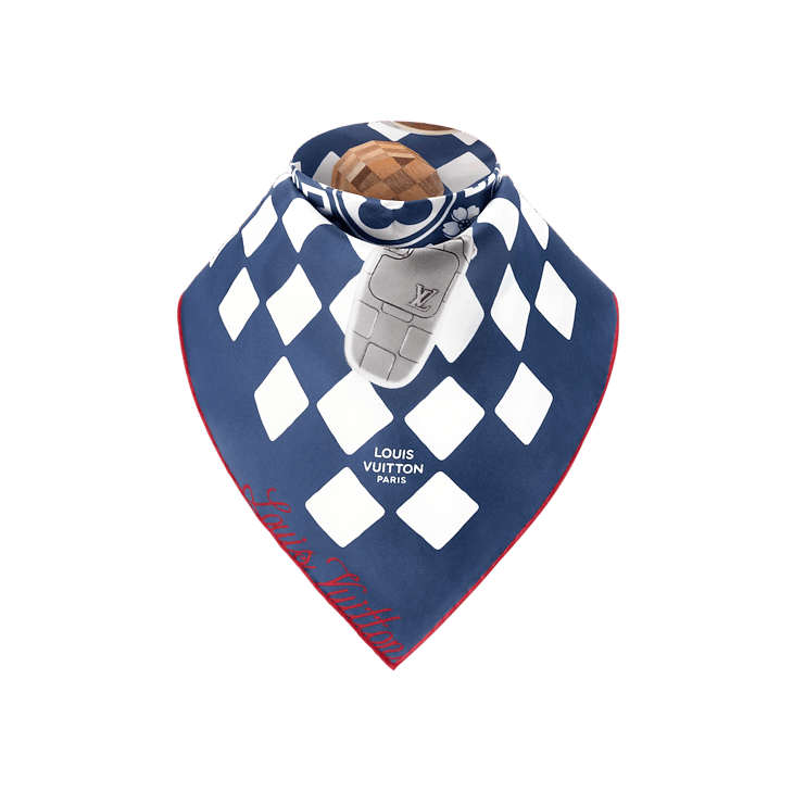 Louis Vuitton Game Scene Bandana Size ONE SIZE - 2 Thumbnail