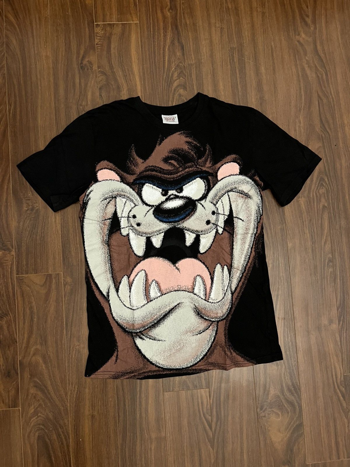 Warner Bros Vintage Y2K Tasmanian Devil Taz Looney Tunes AOP Tee Size US S / EU 44-46 / 1 - 1 Thumbnail