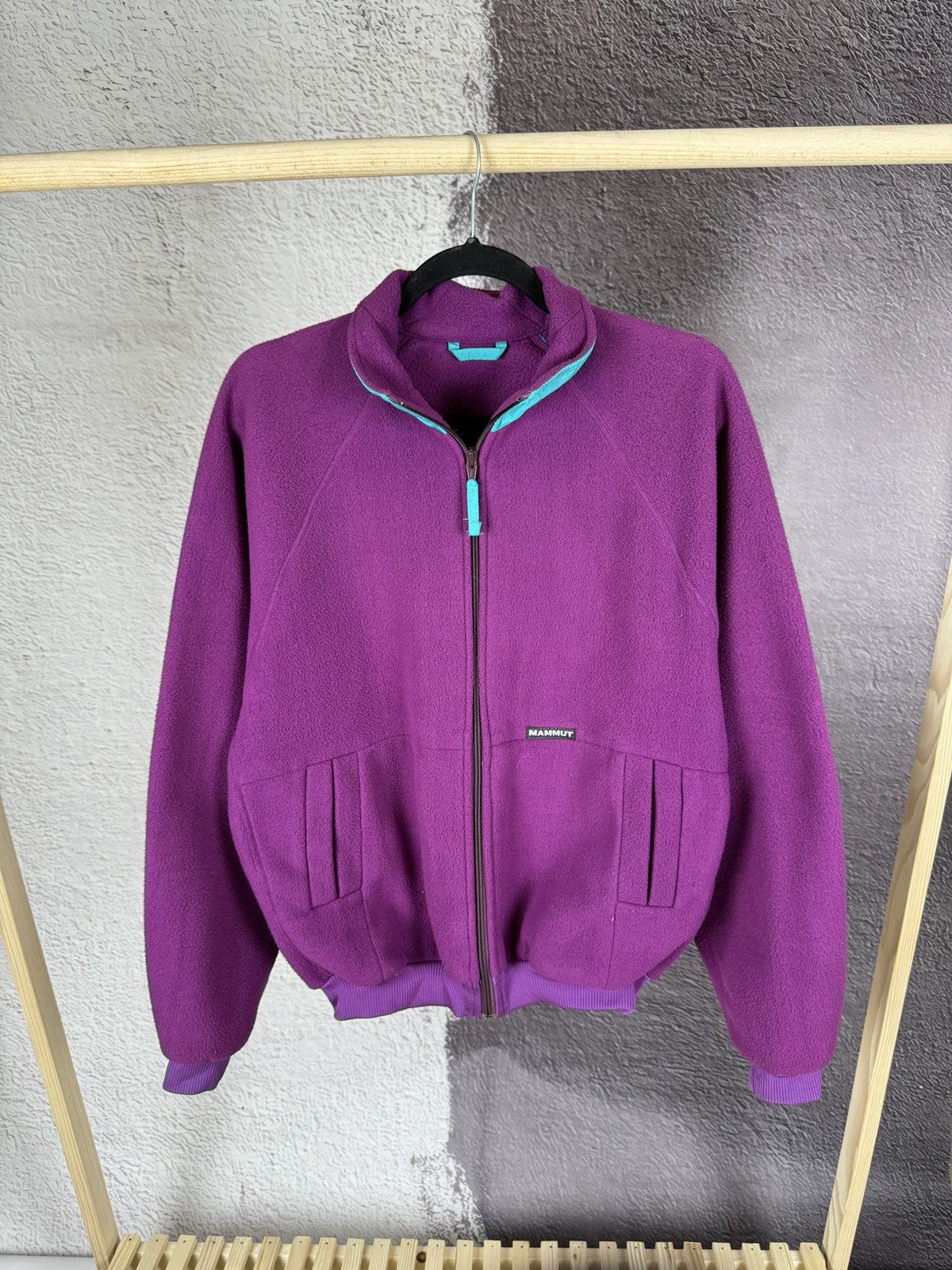 Mammut Mammut Garantie vintage purple full zip fleece sweater Size US S / EU 44-46 / 1 - 1 Thumbnail