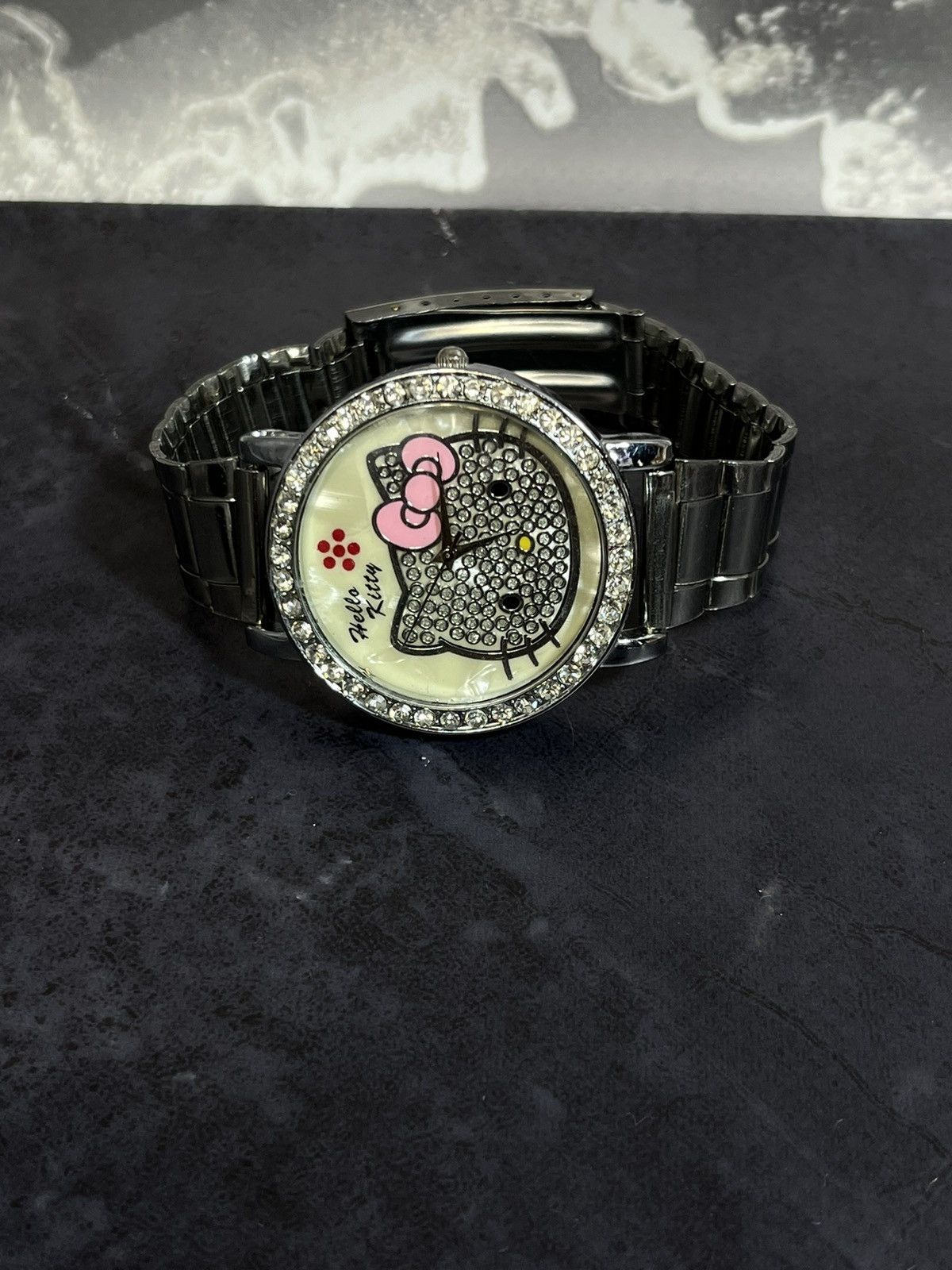Jewelry Vintage Hello Kitty Crystal Watch Japanese Brand Size ONE SIZE - 10 Thumbnail