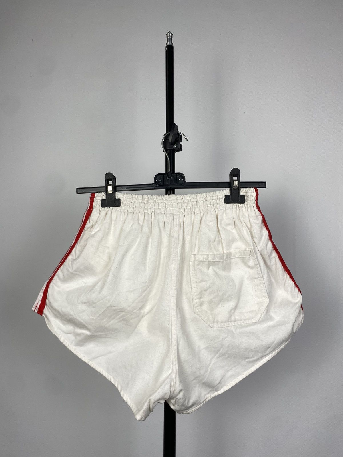Adidas × Vintage Vntg Adidas Cotton West Germany Shorts 80s Football Soccer Size US 31 - 7 Thumbnail