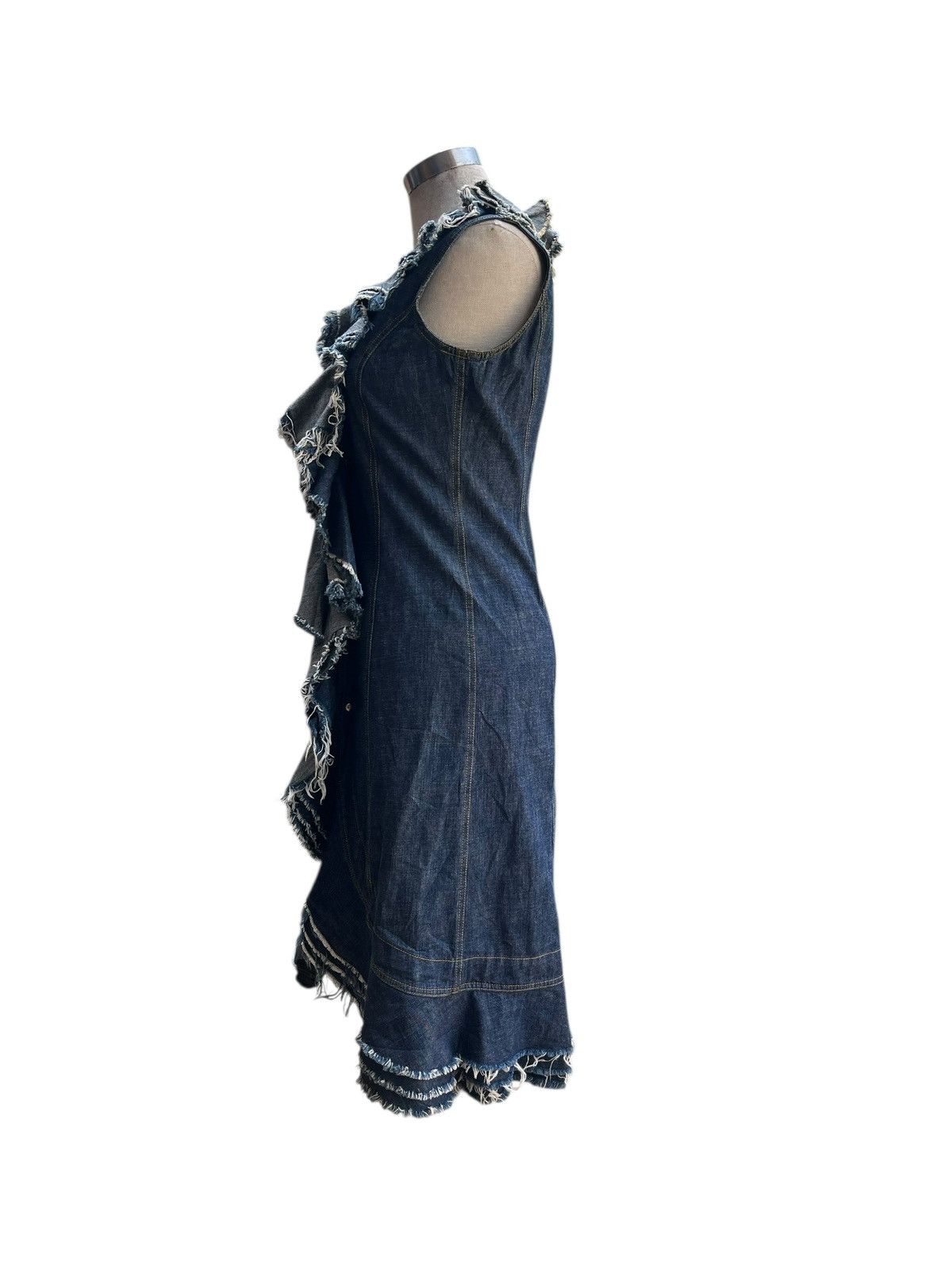 Japanese Brand Denim dress Size S / US 4 / IT 40 - 8 Thumbnail