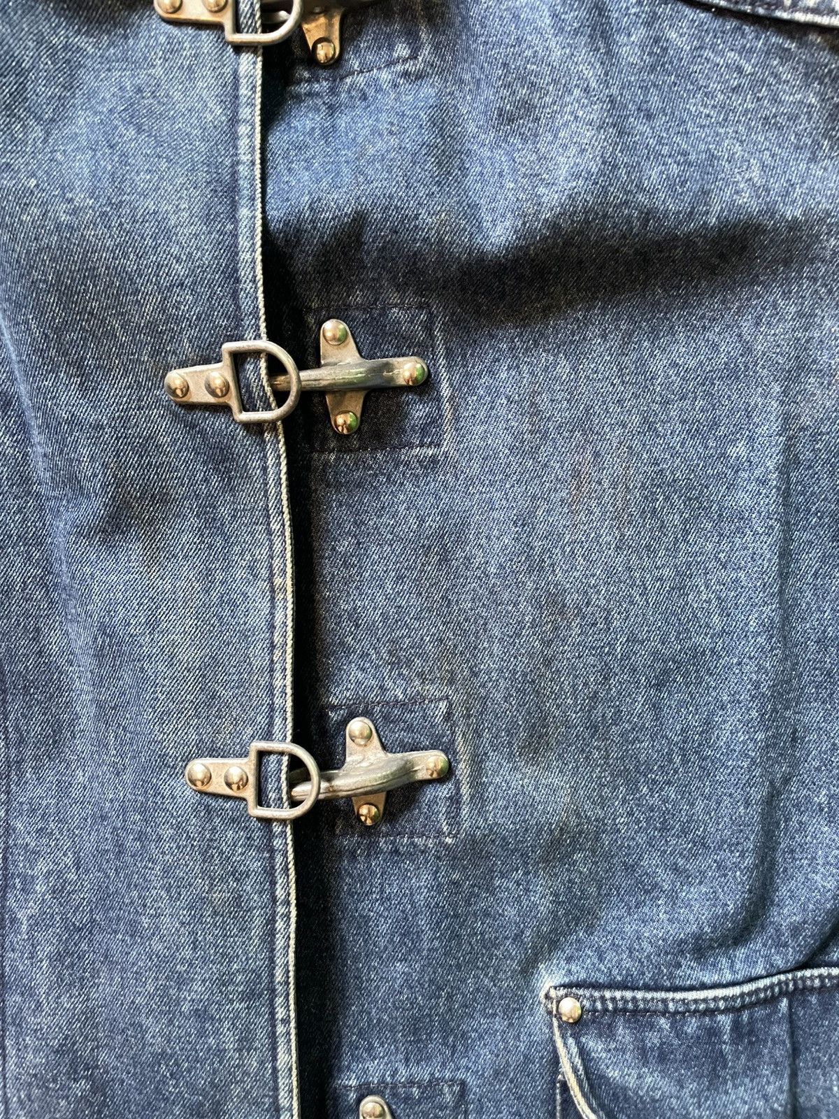 Polo Ralph Lauren Polo Ralph Lauren Denim Fireman Clasp Coat – Made in Italy Size US XL / EU 56 / 4 - 11 Thumbnail
