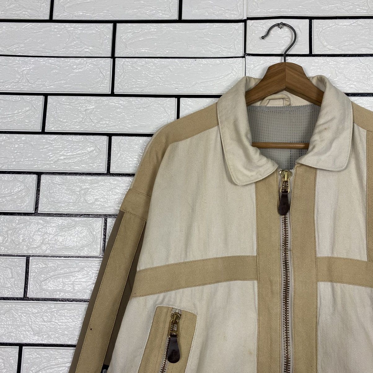 Hysteric Glamour 📌Cropped Zipper Denim Chore Jacket Farnese Big Logo Size US L / EU 52-54 / 3 - 9 Thumbnail