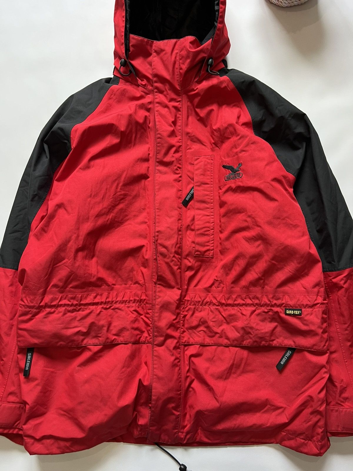 SALEWA 3in1 Salewa Red Gore Tex Jacket Winter Heavy Mens Gorpcore Size US L / EU 52-54 / 3 - 10 Thumbnail