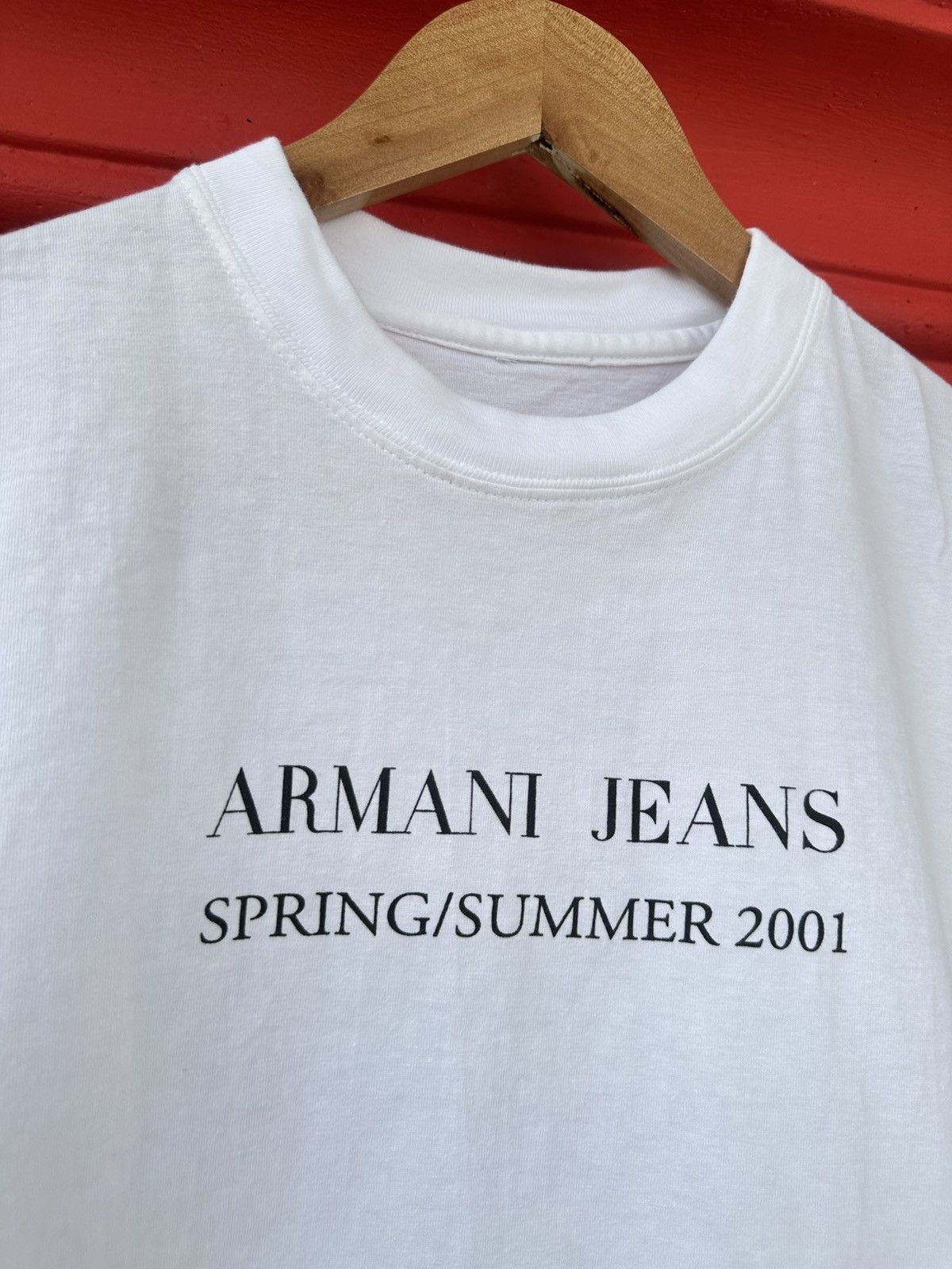 Armani RARE Vintage Armani Jeans Spring/Summer 2001 Photo Tee Size US XS / EU 42 / 0 - 4 Thumbnail