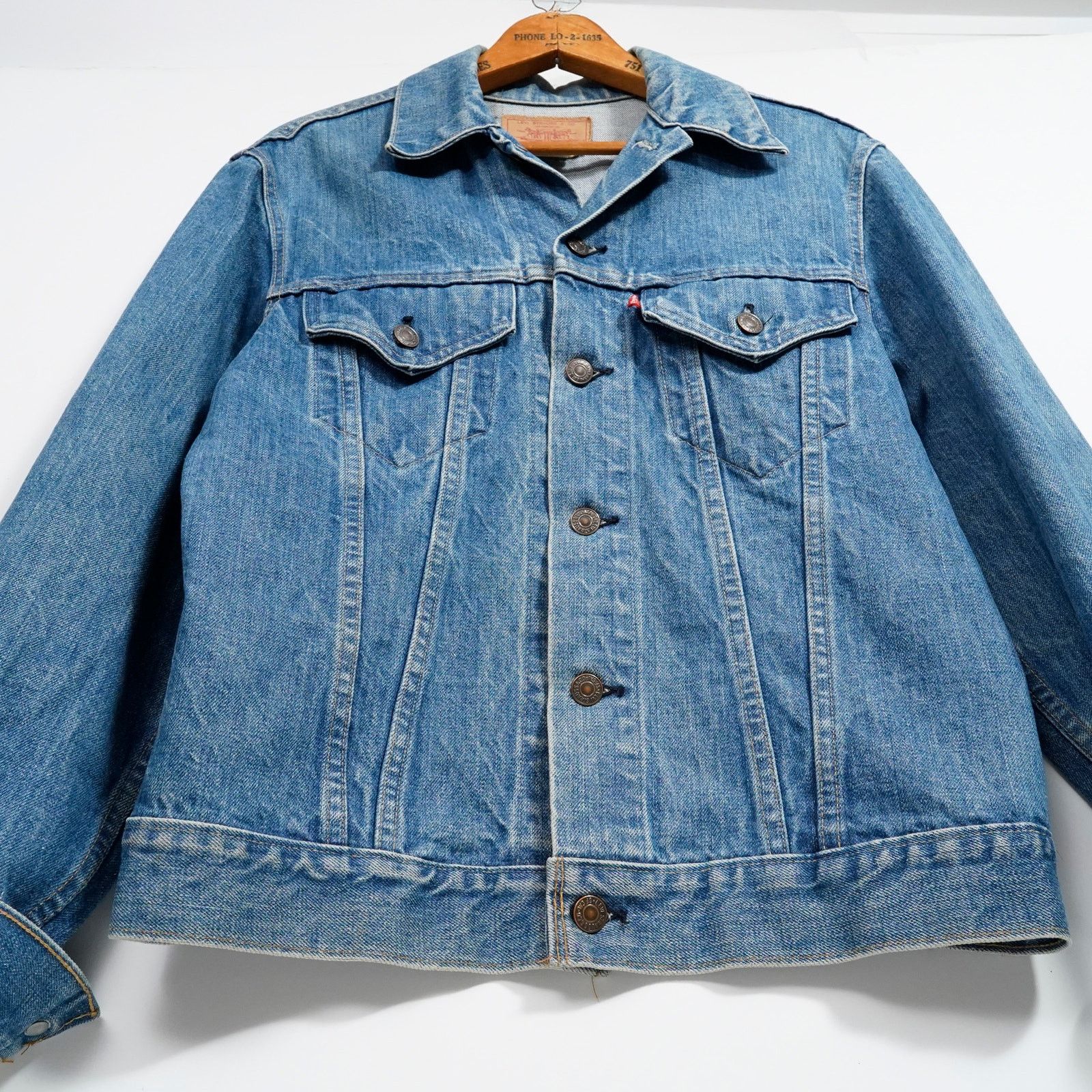 Levi's Vintage 70s Levi’s 70505 Trucker Jacket Harley Davidson 38 Size US M / EU 48-50 / 2 - 11 Thumbnail