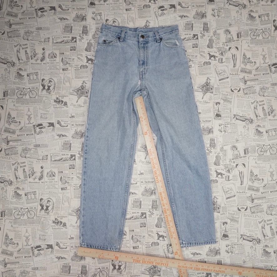 Vintage 28 - Vintage Y2K Brittania straight super faded denim pants Size US 28 / EU 44 - 3 Thumbnail