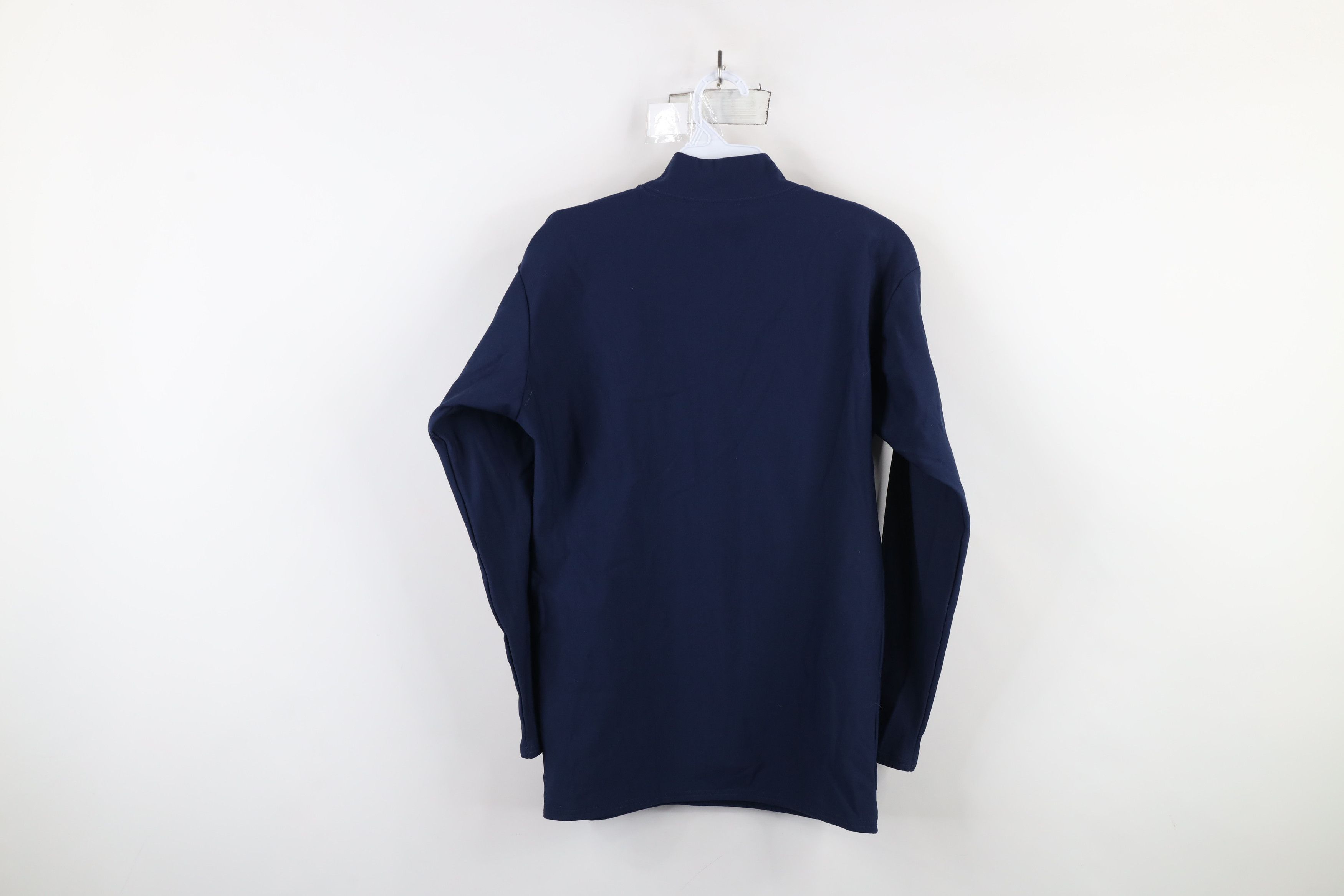 Under Armour × Vintage Under Armour Tactical Mock Neck Compression T-Shirt Blue Size US L / EU 52-54 / 3 - 13 Thumbnail