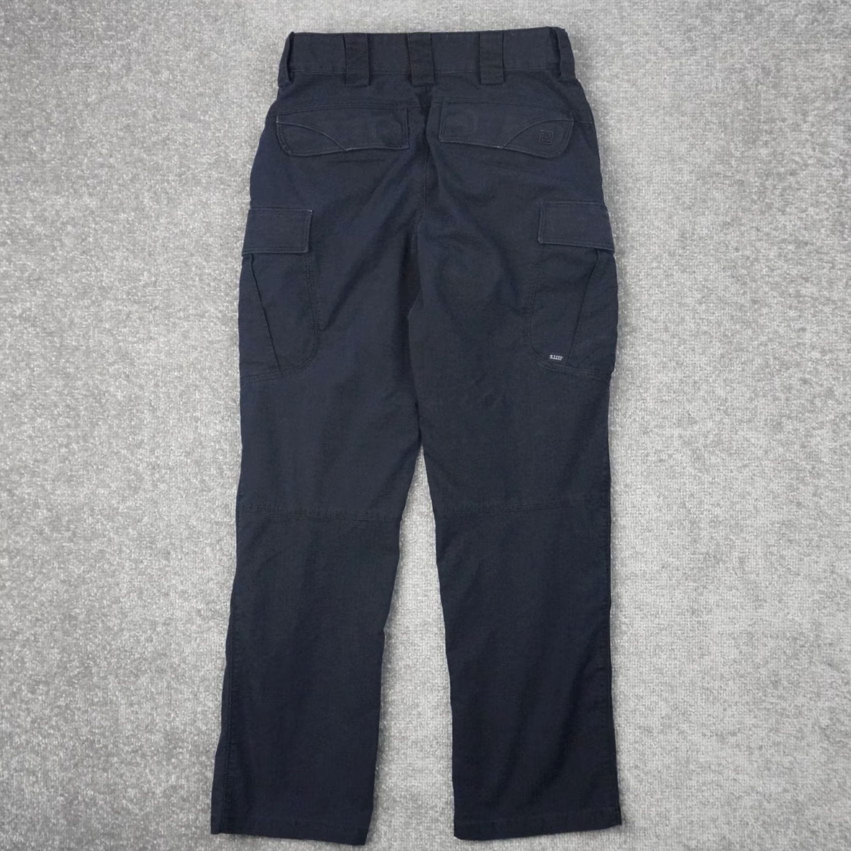 Vintage 5.11 Tactical Cargo Pants Mens 28x30 Blue Straight Leg Workwear Pants Size US 28 / EU 44 - 2 Thumbnail