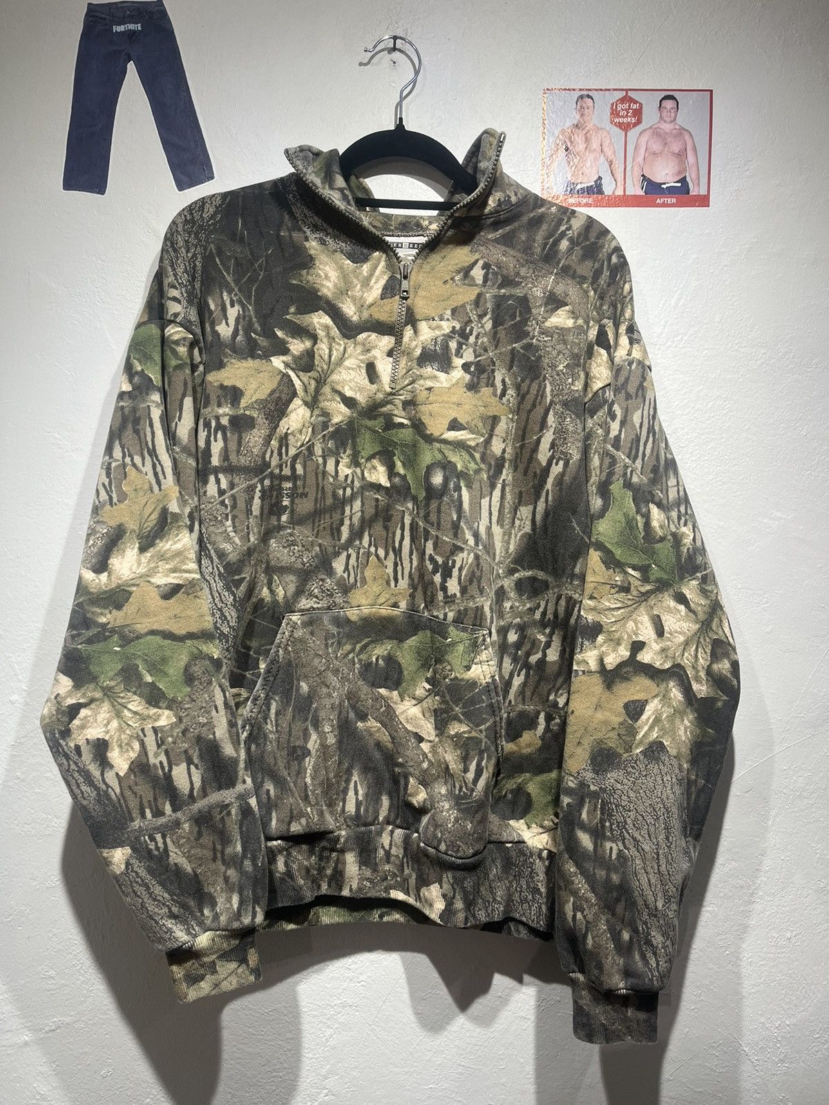 Jerzees × Realtree × Vintage Vintage Jerzees Outdoors camo crewneck Size US L / EU 52-54 / 3 - 1 Thumbnail