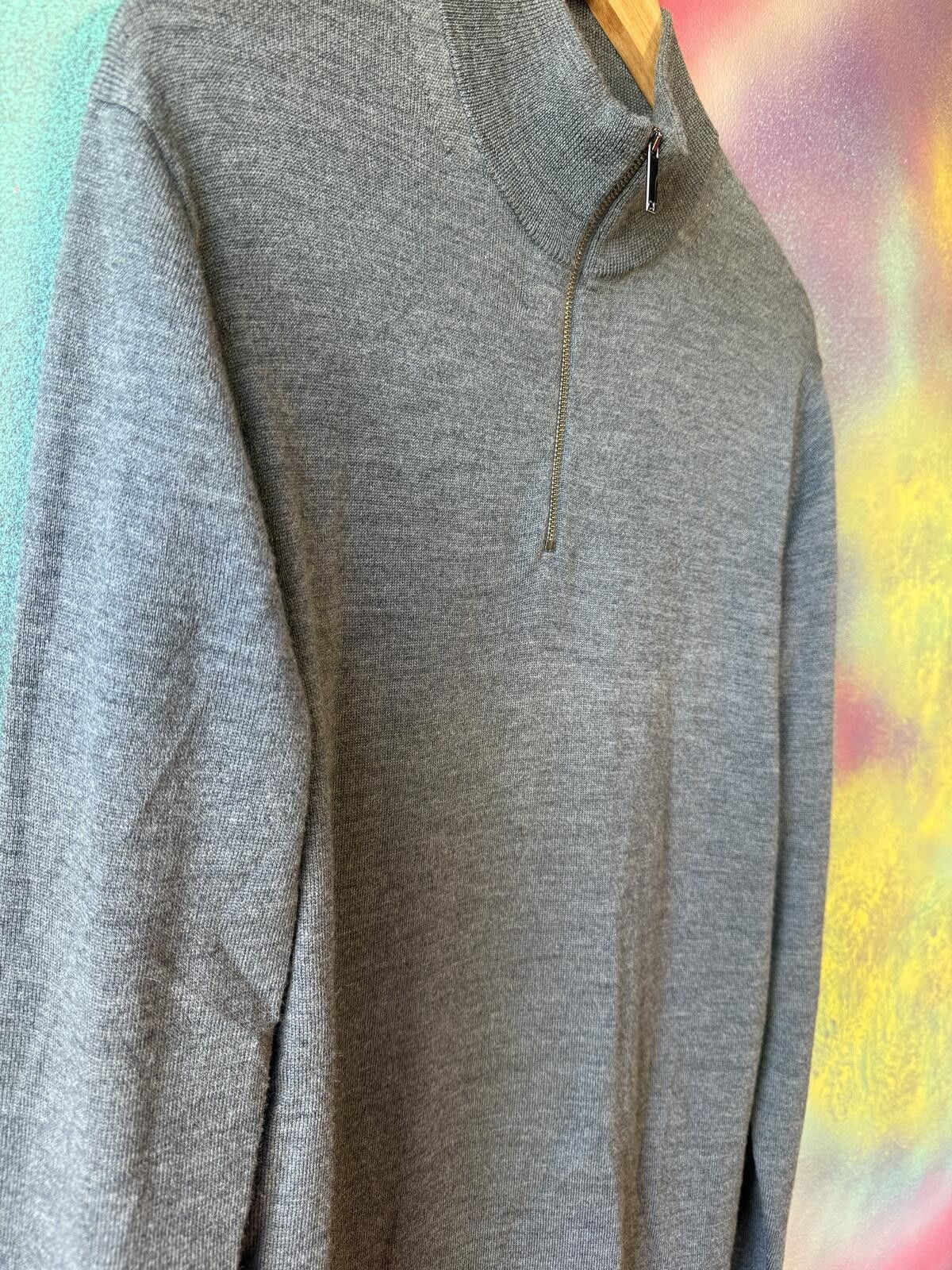 Other Calvin klein machine washable wool 1/4 zip jumper size XL Size US XL / EU 56 / 4 - 3 Thumbnail