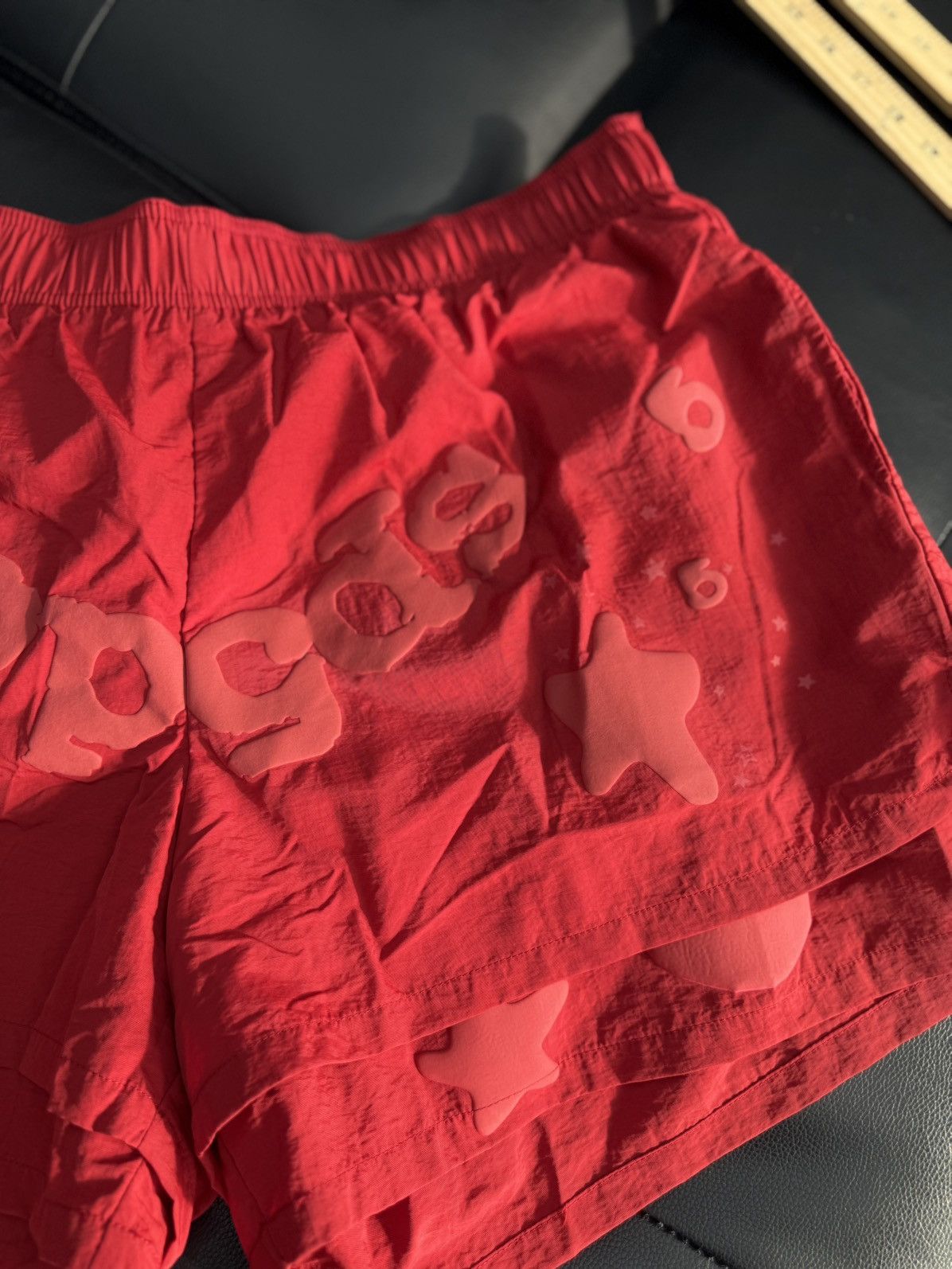 Sp5der Sp5der Double Layer STAR Shorts Size XXL (NEW) Red Size US 38 / EU 54 - 4 Thumbnail