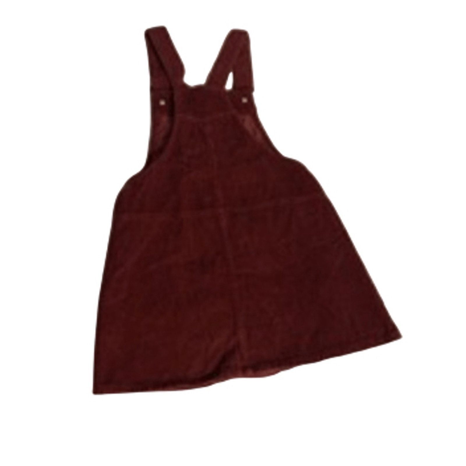 Other Rue21 Corduroy Pinafore Dress Button Front Maroon XS Size XS / US 0-2 / IT 36-38 - 5 Thumbnail