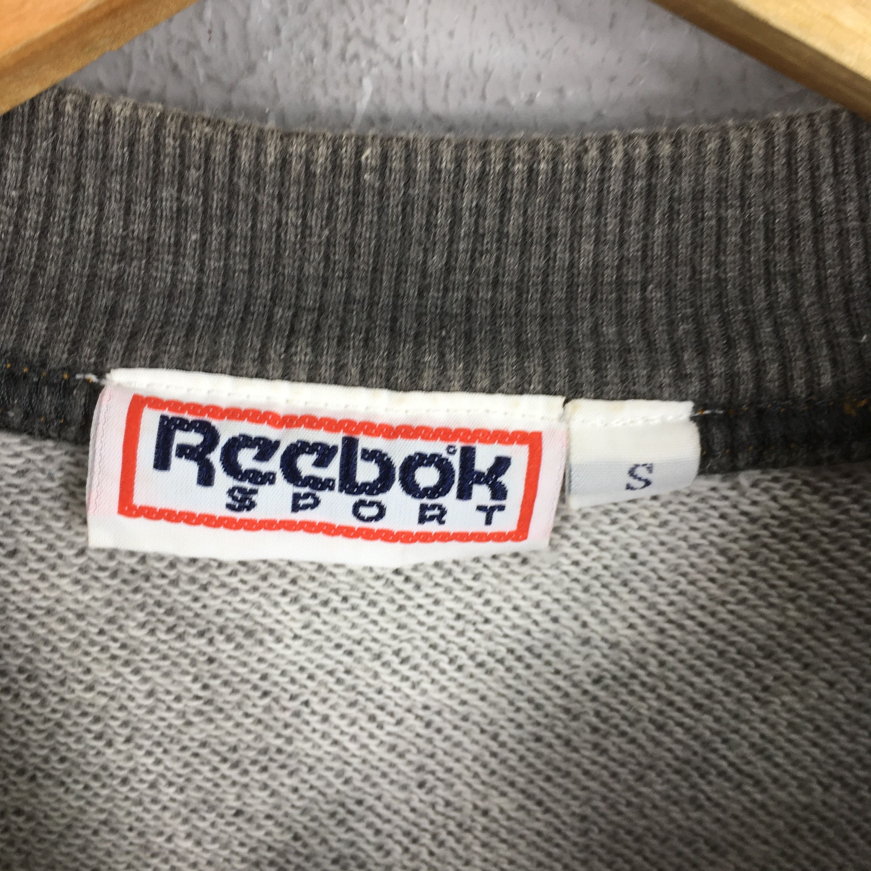 Reebok × Vintage Vintage 90s Reebok Blacktop Sweatshirt Small Size US S / EU 44-46 / 1 - 5 Thumbnail