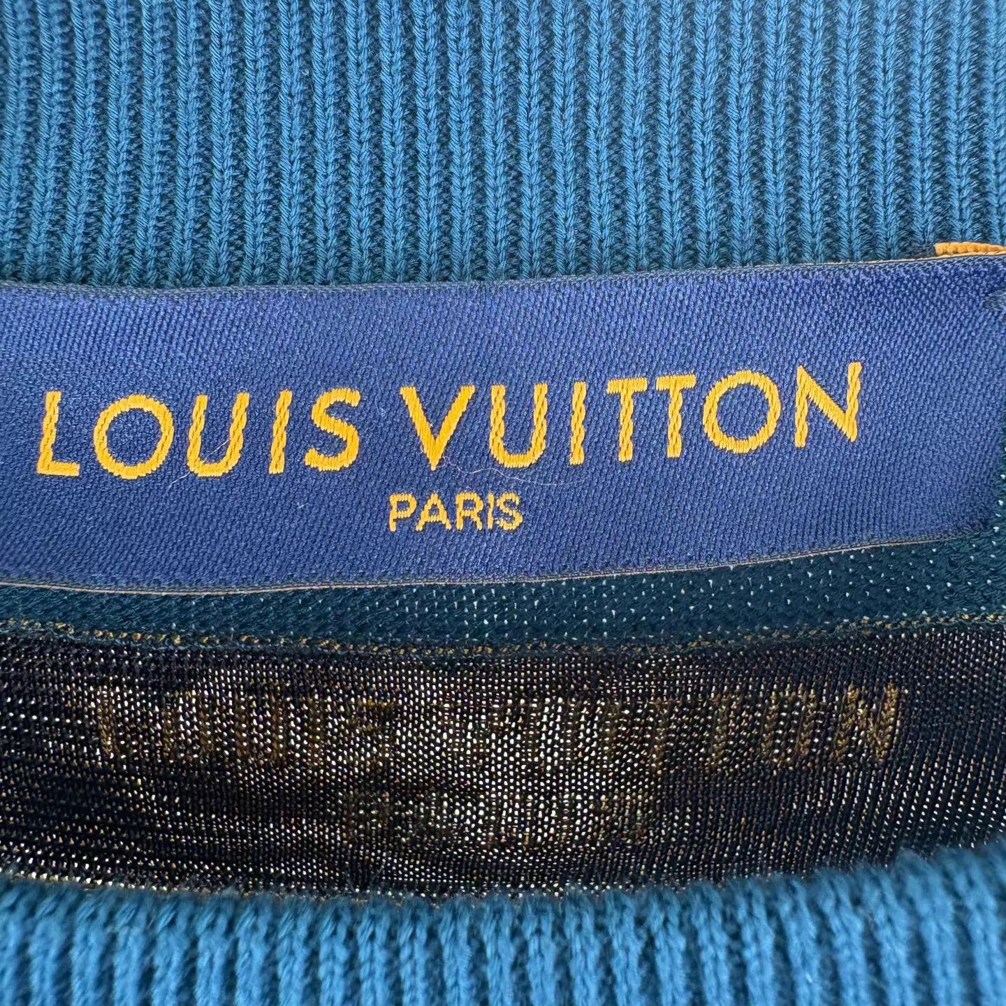 Louis Vuitton Louis Vuitton Pied Piper new 100% Cotton Knit SS XL Size US XL / EU 56 / 4 - 6 Thumbnail