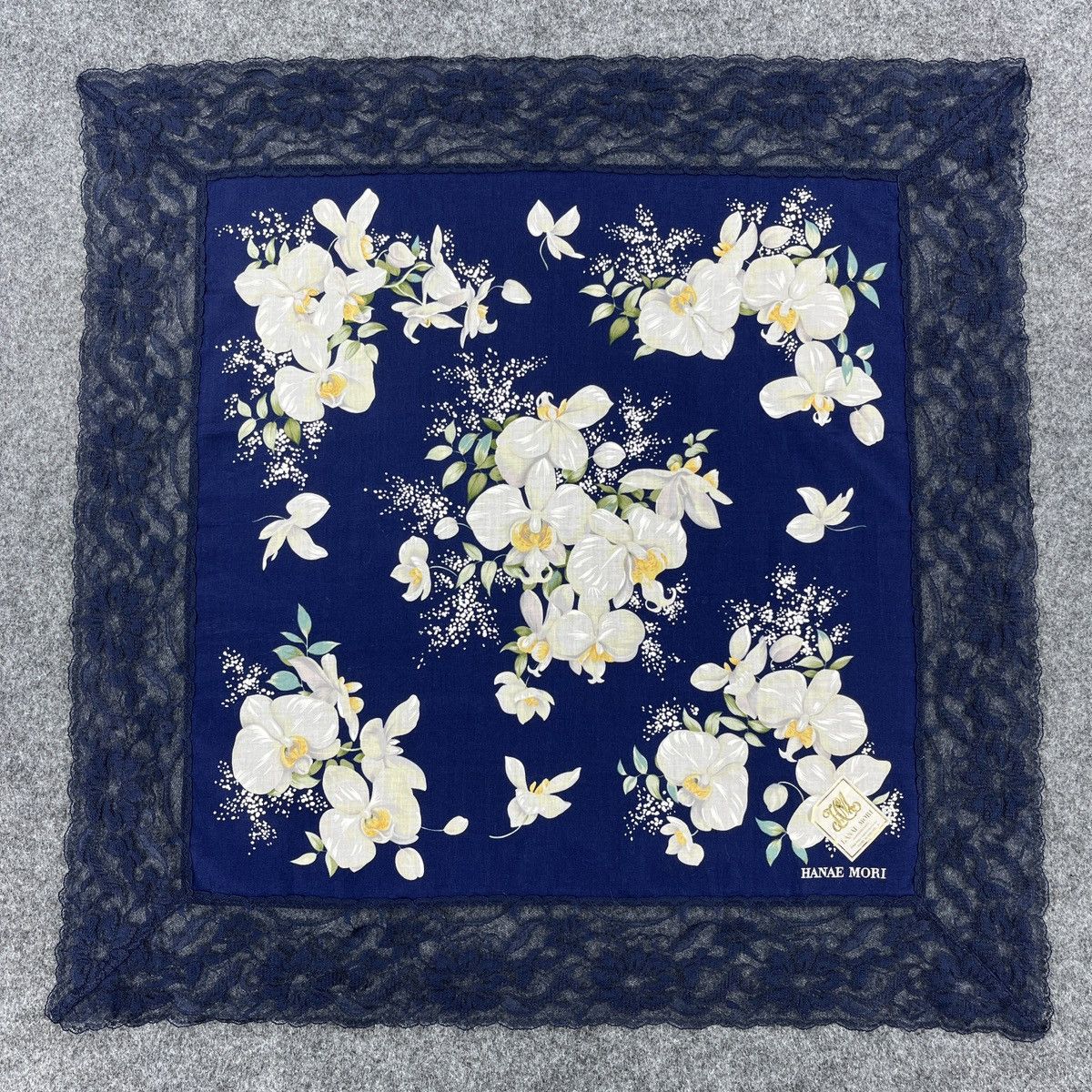 Hanae Mori × Japanese Brand Hanae Mori Bandana / Handkerchief / Neckerchief B101 Size ONE SIZE - 4 Thumbnail