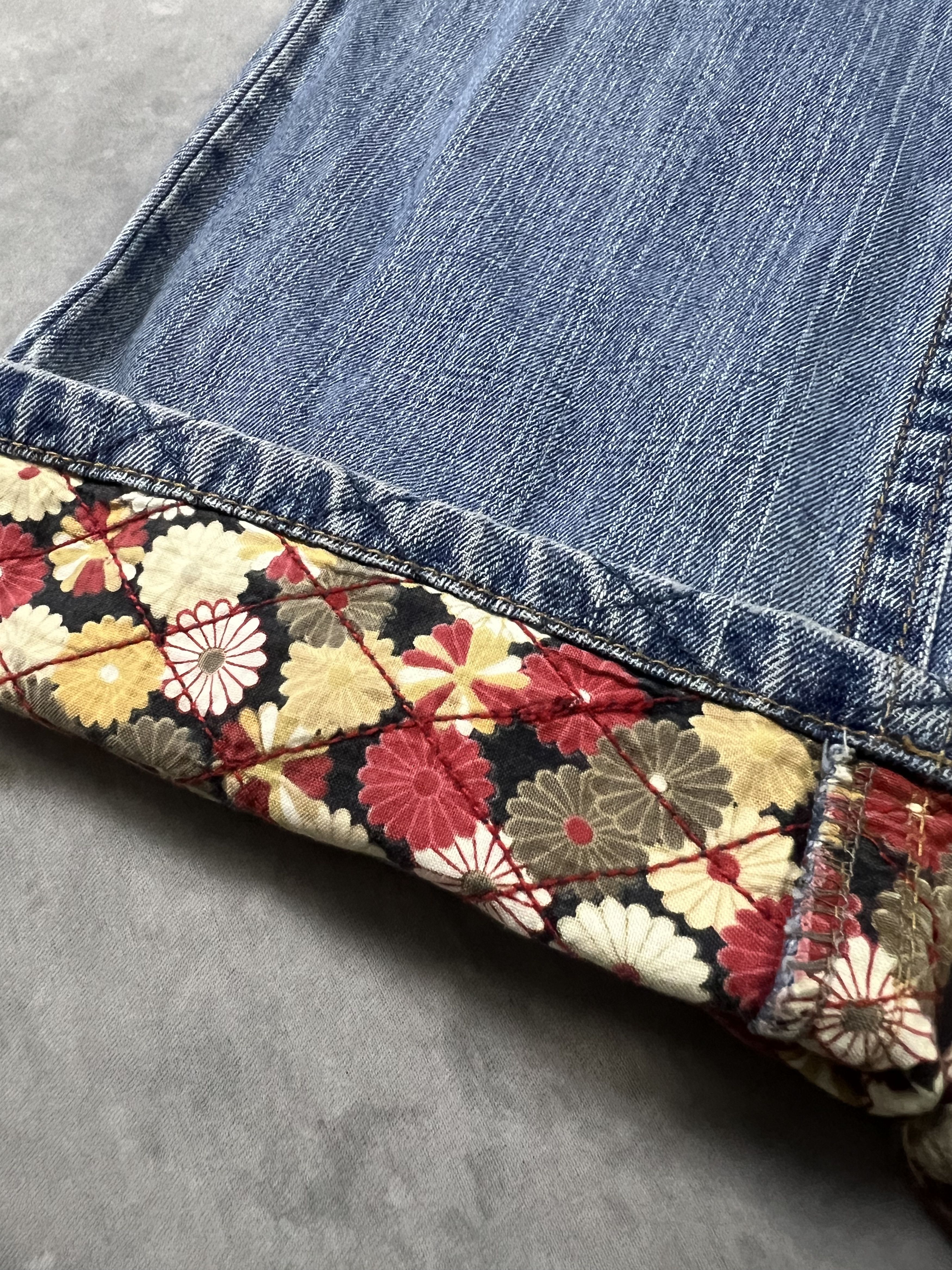 Japanese Brand 2000s Sukajan Hysteric Loose Wash Jeans y2k Lgb Ifsix Size US 34 / EU 50 - 3 Thumbnail