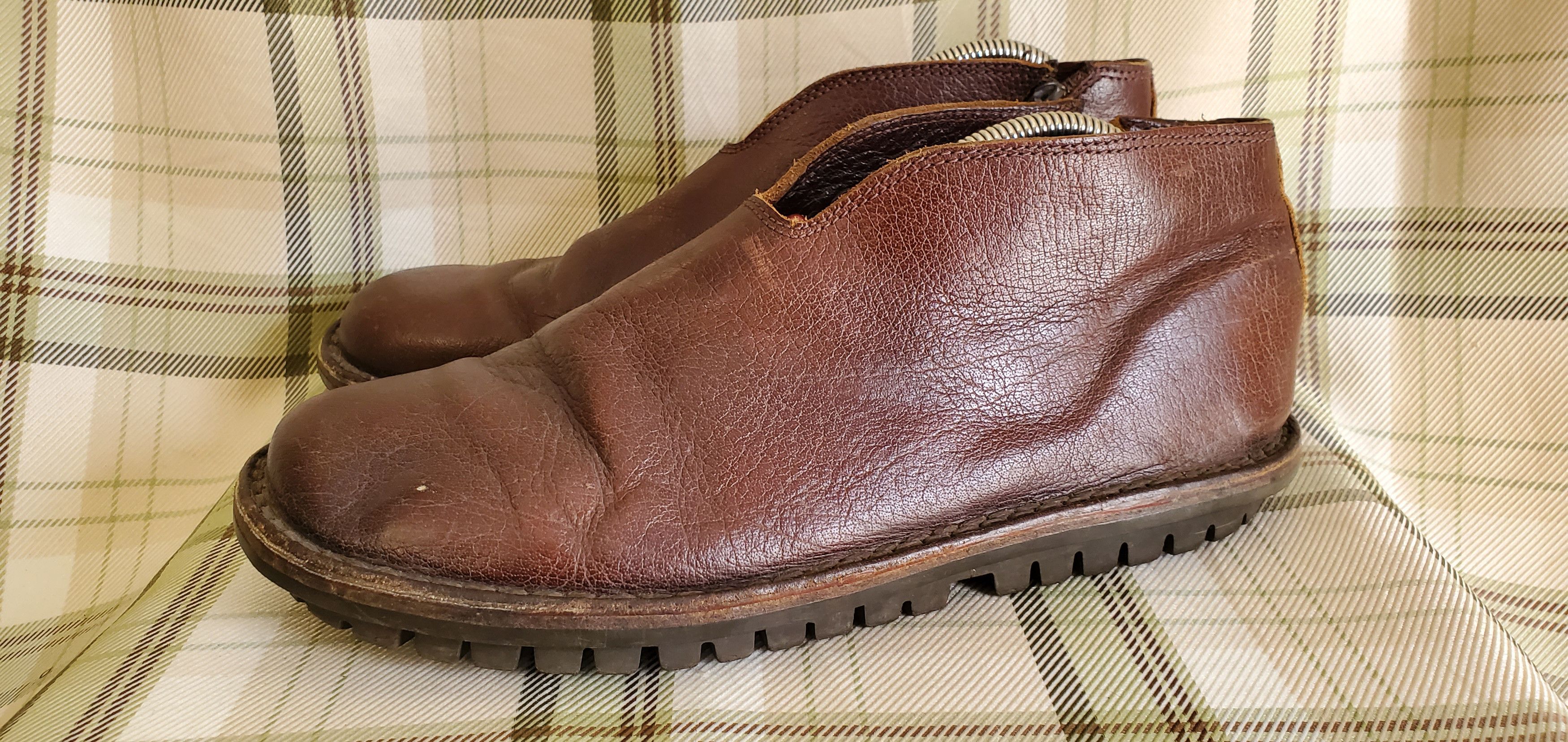 Trippen Trippen Brown Slip On Leather Shoes Size US 9.5 / EU 42-43 - 1 Thumbnail