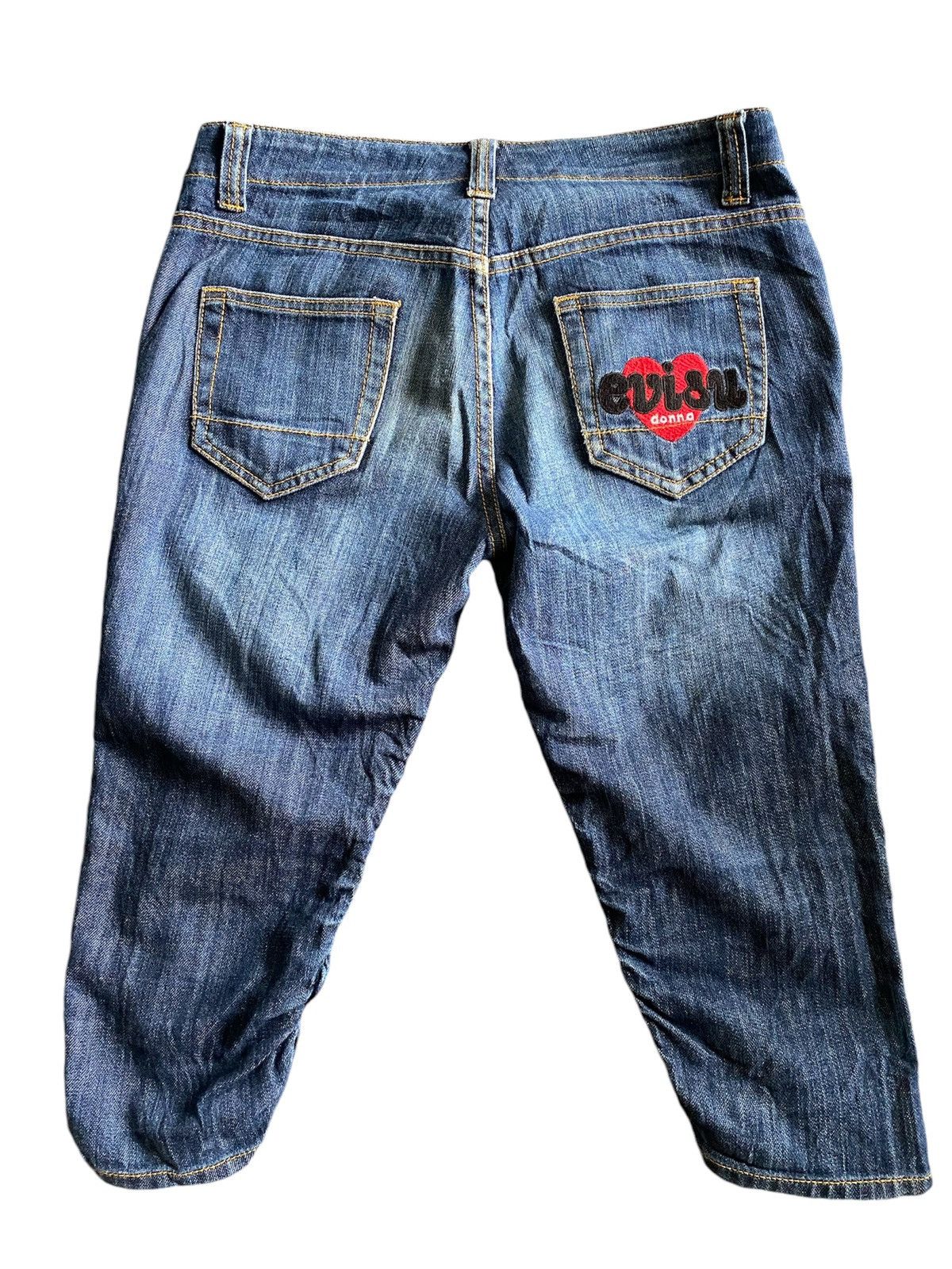 ⚡️ Vintage Evisu Donna Denim Half Jeans Women