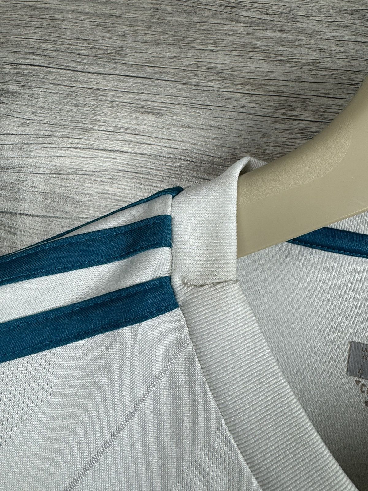 Adidas ADIDAS REAL MADRID SOCCER JERSEY ⚽️ Y2K DRILL STYLE SIZE XS Size US XS / EU 42 / 0 - 22 Thumbnail