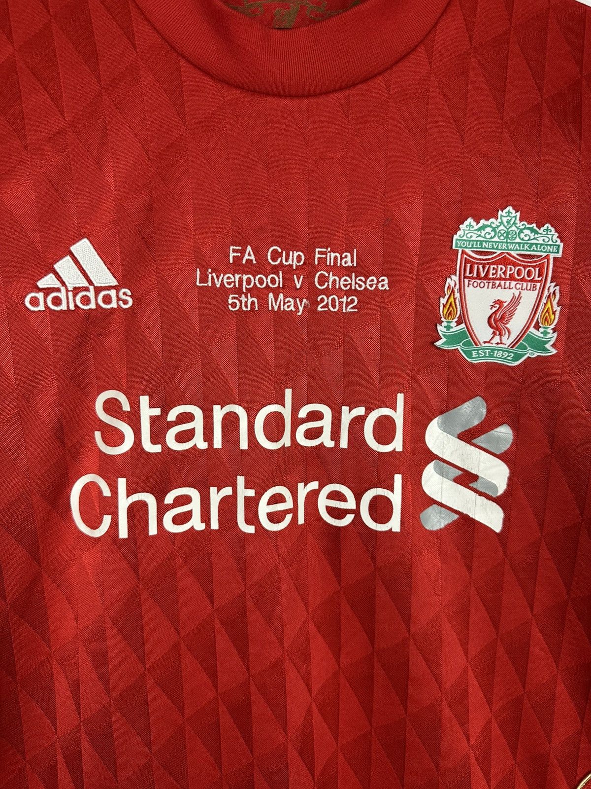 Adidas Liverpool vs Chelsea Fa cup final 2012 football Jersey shirt Size US M / EU 48-50 / 2 - 2 Thumbnail