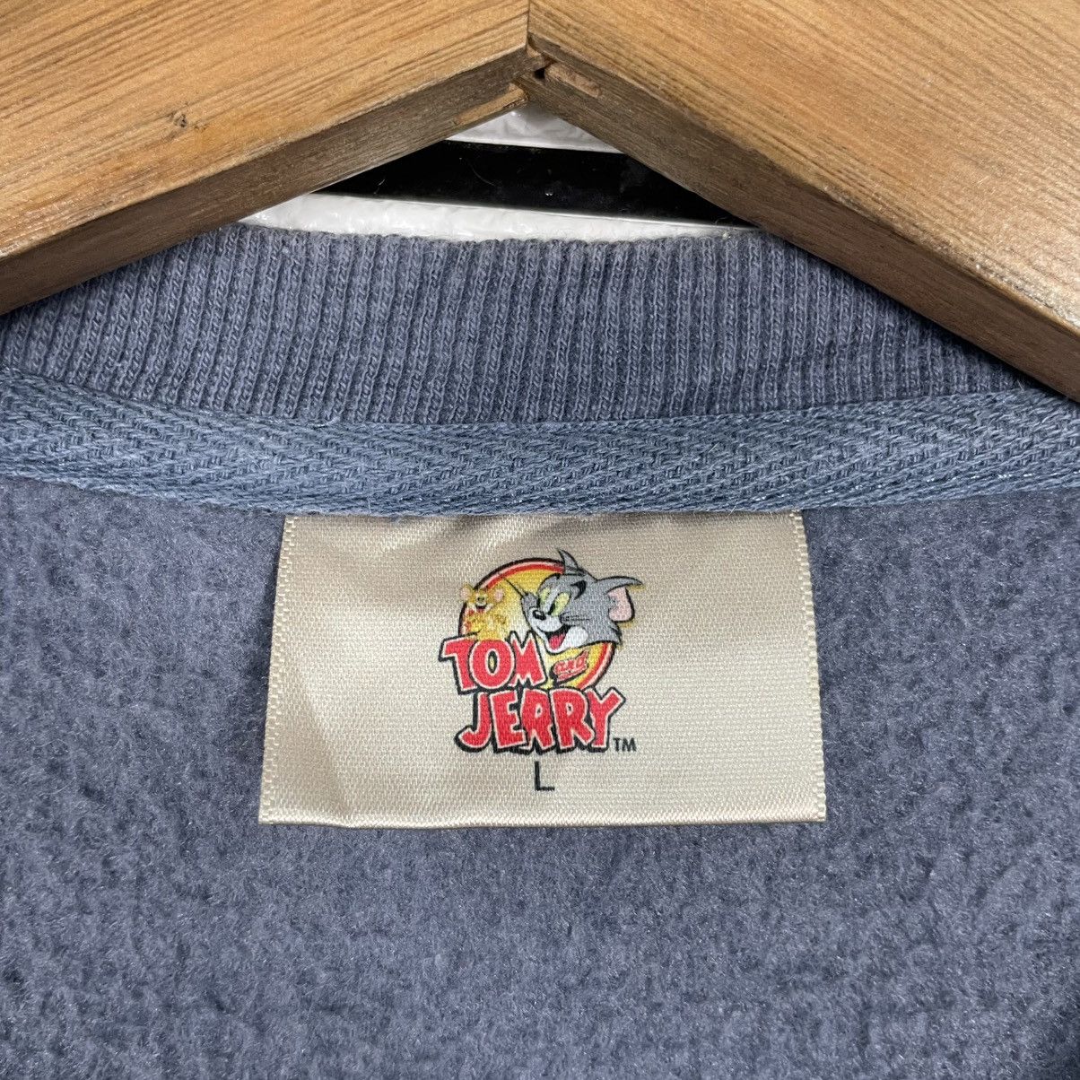 Japanese Brand Tom And Jerry Crewneck Sweatshirt Size US L / EU 52-54 / 3 - 12 Thumbnail